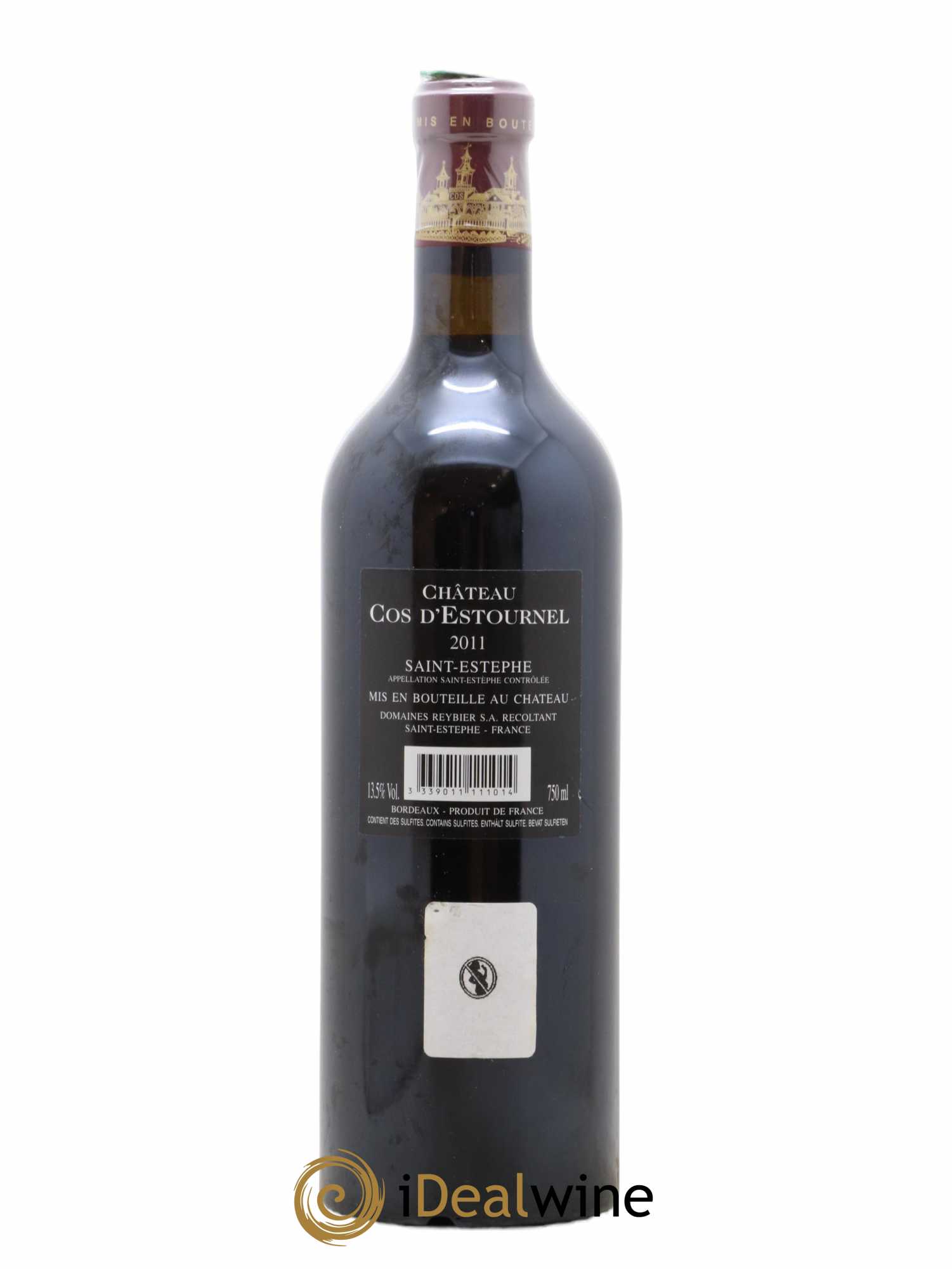 Cos d'Estournel 2ème Grand Cru Classé 2011 - Lot de 1 bouteille - 1