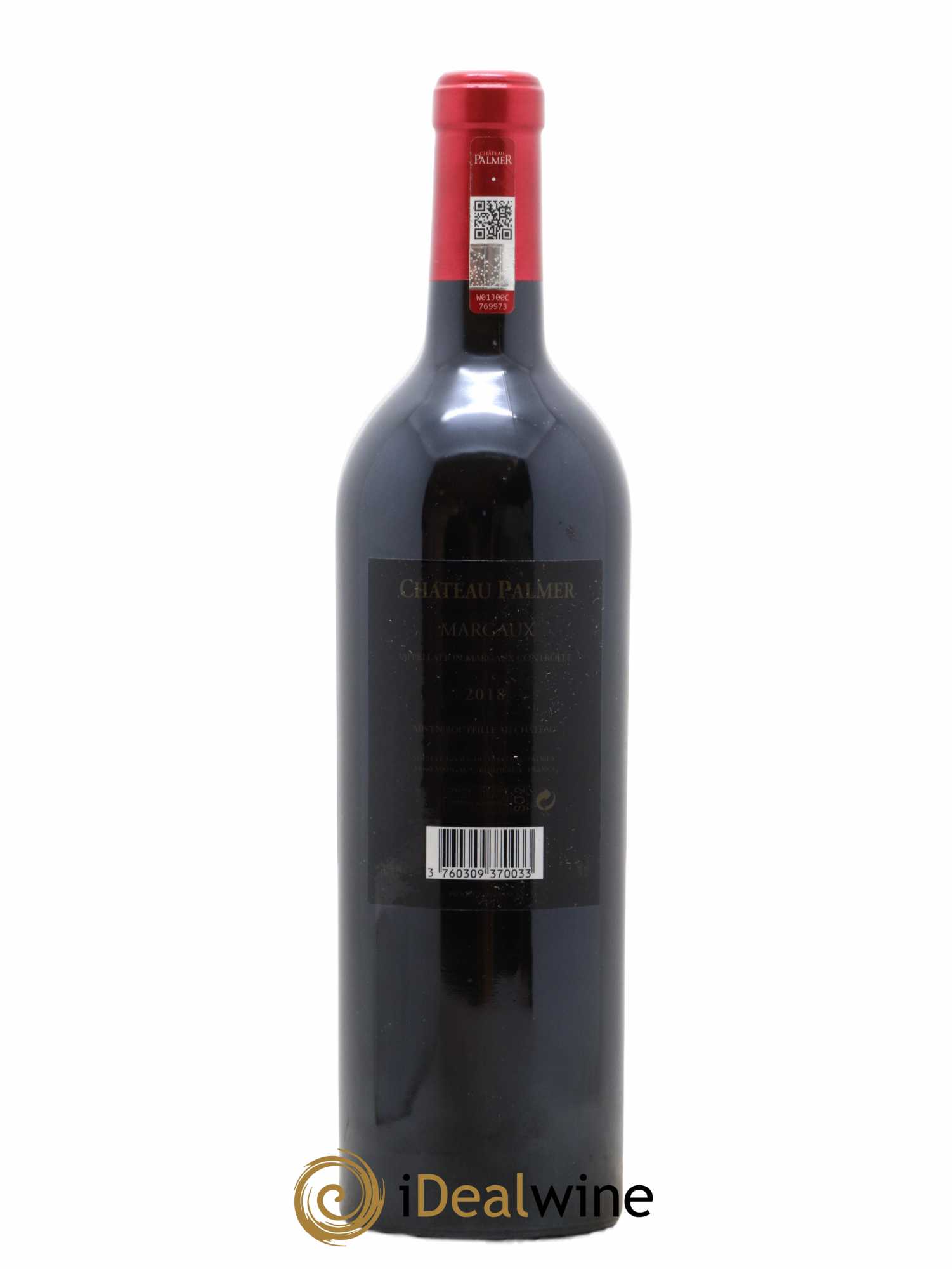 Château Palmer 3ème Grand Cru Classé 2018 - Lot de 1 bouteille - 1
