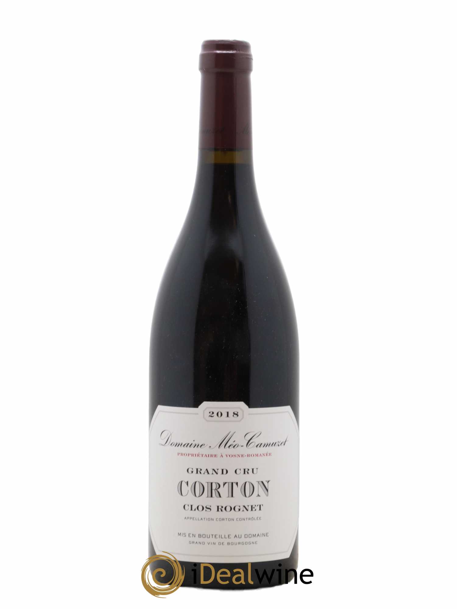 Corton Grand Cru Clos Rognet Méo-Camuzet (Domaine) 2018 - Lot de 1 bouteille - 0