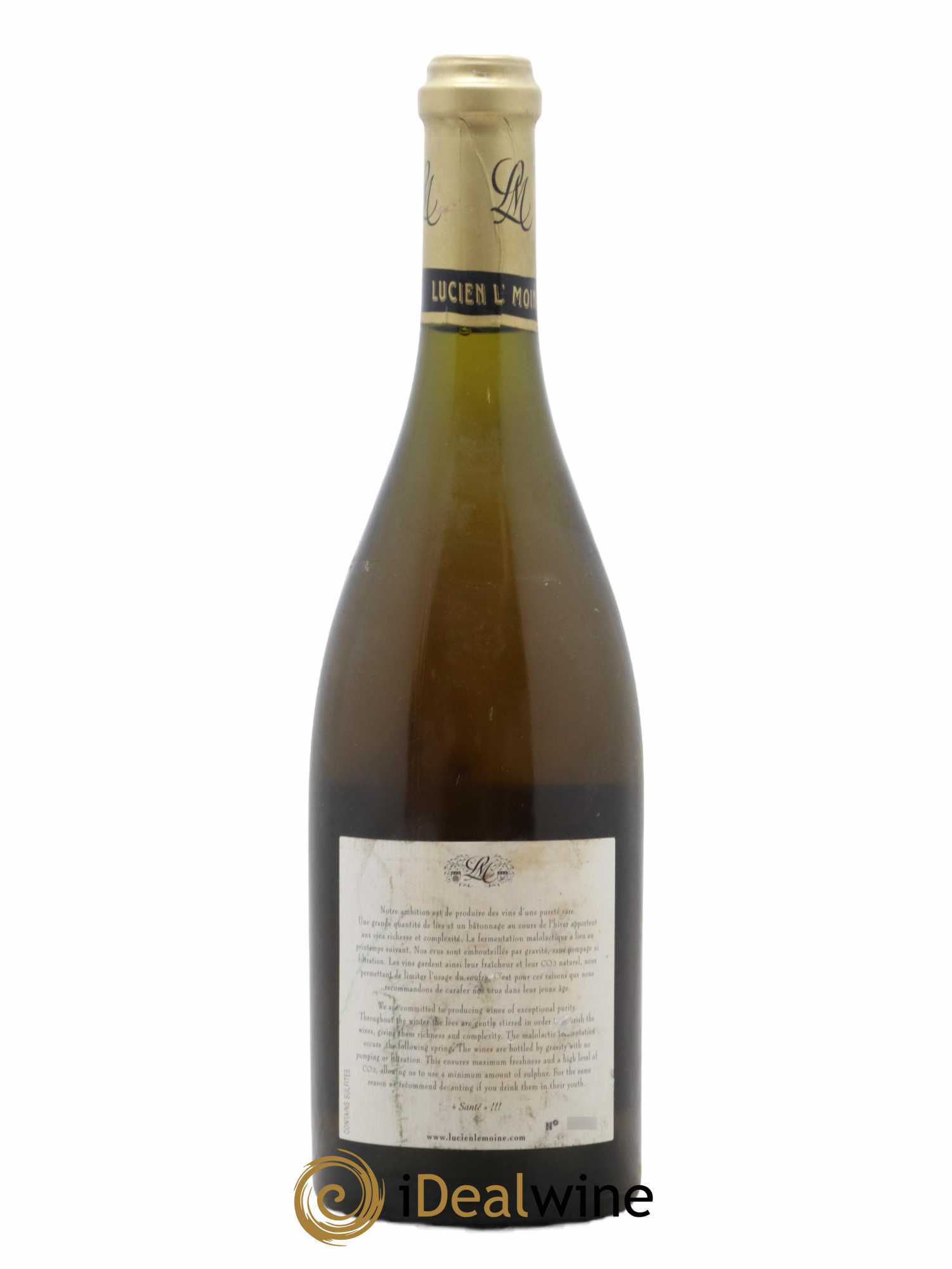 Corton Grand Cru Lucien Le Moine 2010 - Lot de 1 bouteille - 1