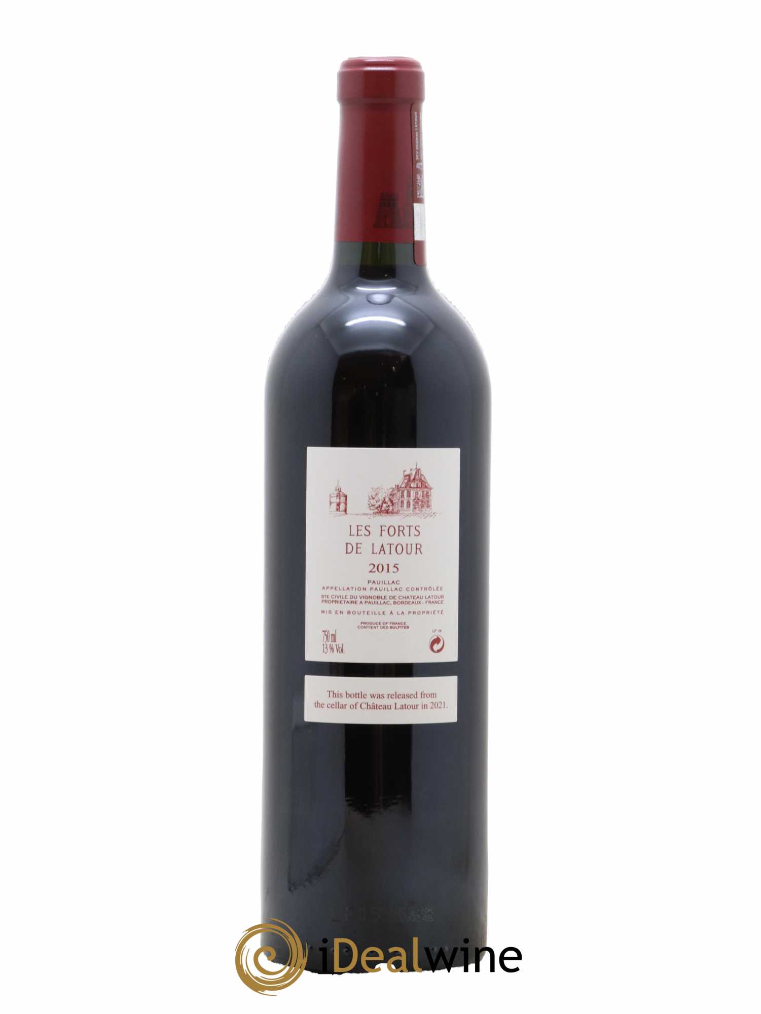 Les Forts de Latour Second Vin 2015 - Lot de 1 bouteille - 1