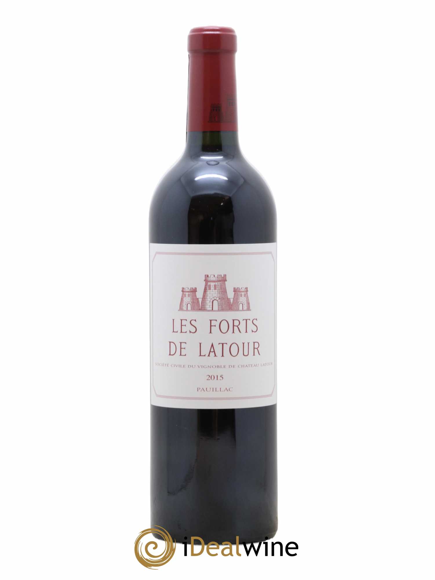 Les Forts de Latour Second Vin 2015 - Lot de 1 bouteille - 0