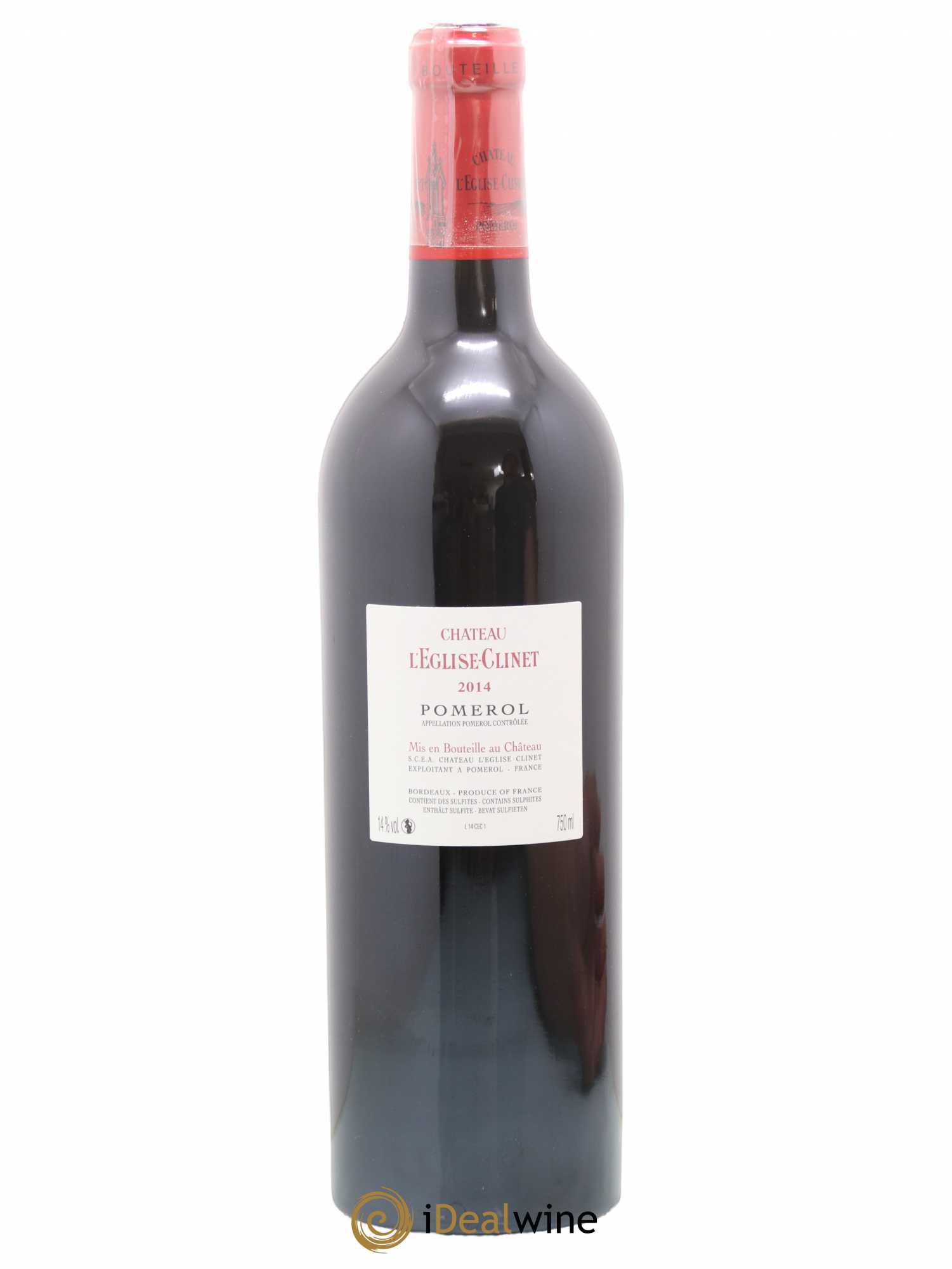 Château l' Église Clinet 2014 - Lot de 1 bouteille - 1