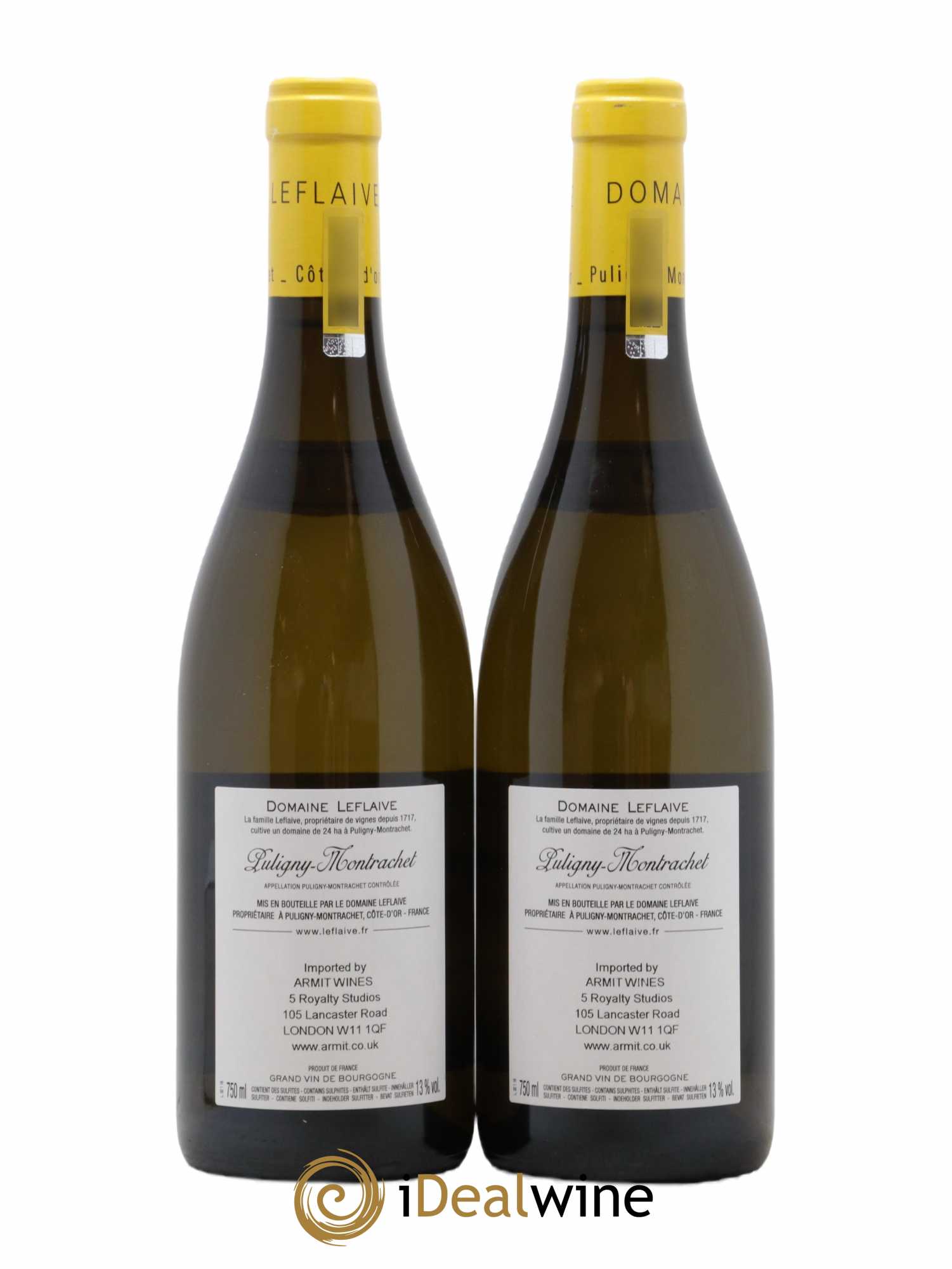 Puligny-Montrachet Leflaive (Domaine) 2018 - Lot de 2 bouteilles - 1