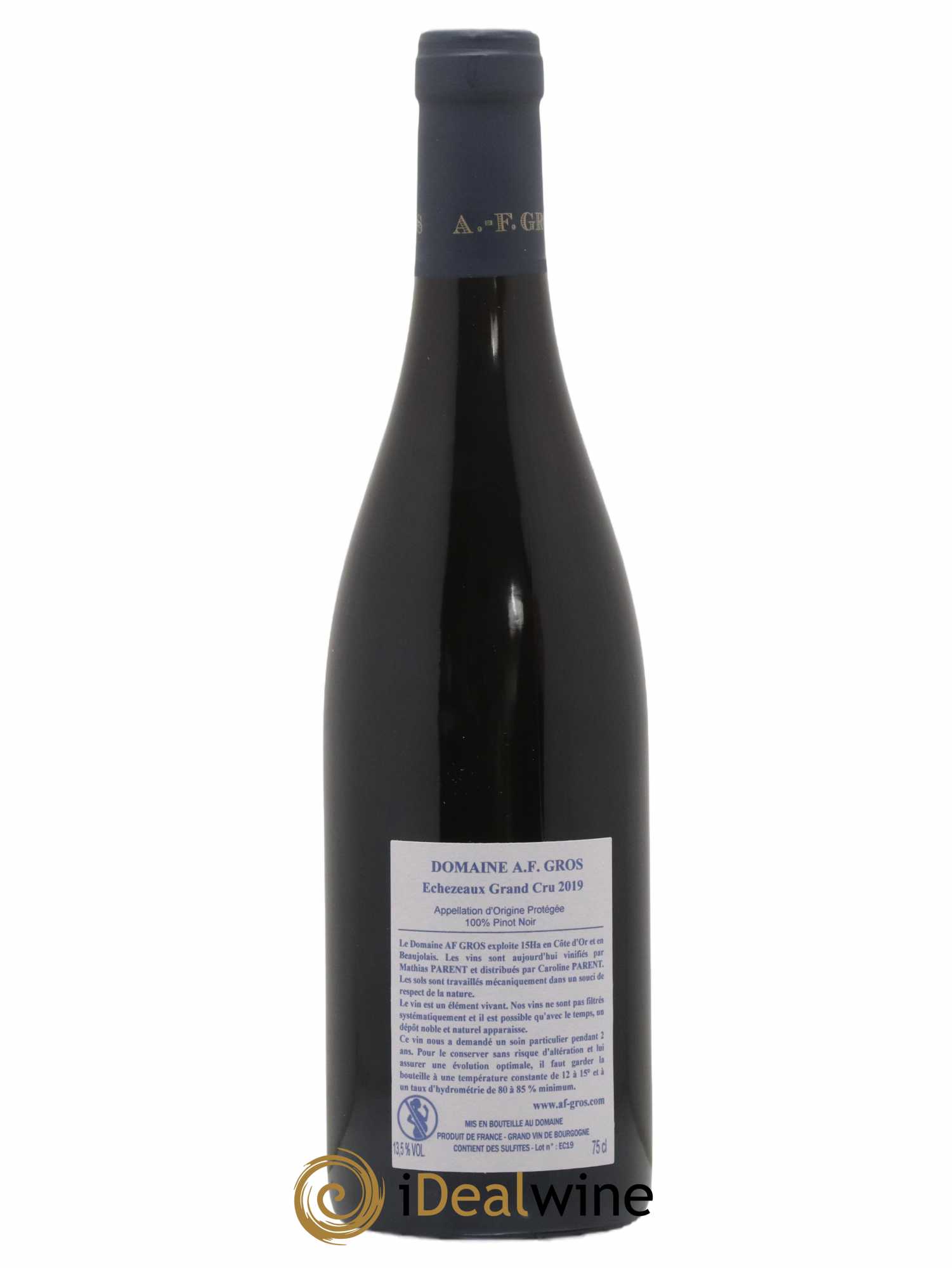 Echezeaux Grand Cru A.-F. Gros 2018 - Lot de 1 bouteille - 1