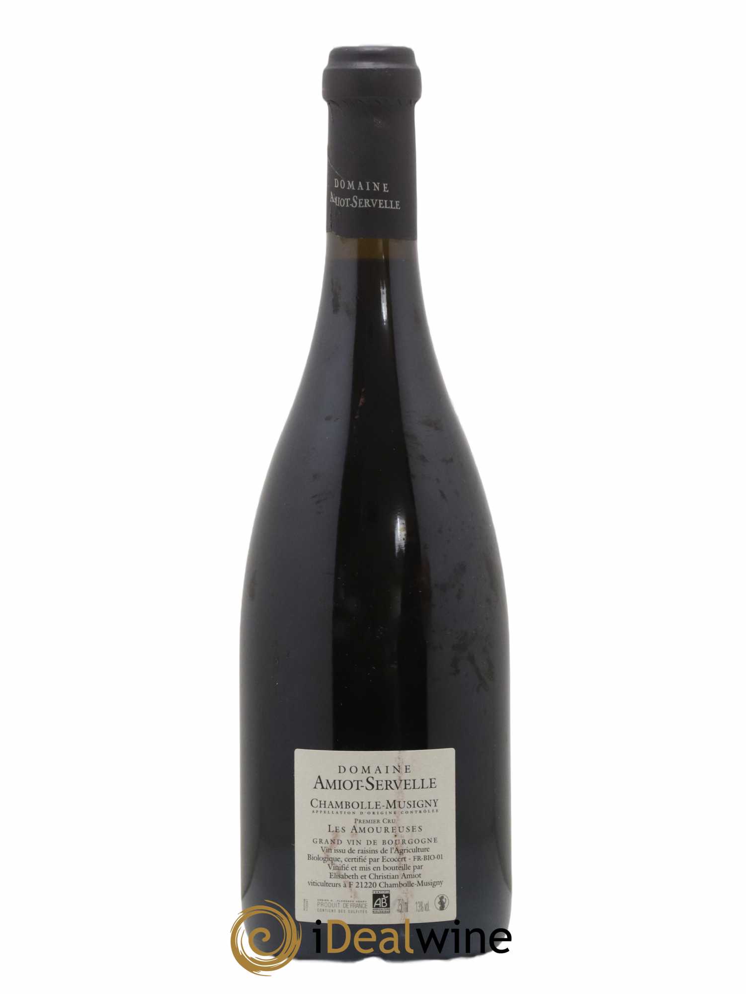 Chambolle-Musigny 1er Cru Les Amoureuses Amiot-Servelle 2011 - Lot de 1 bouteille - 1