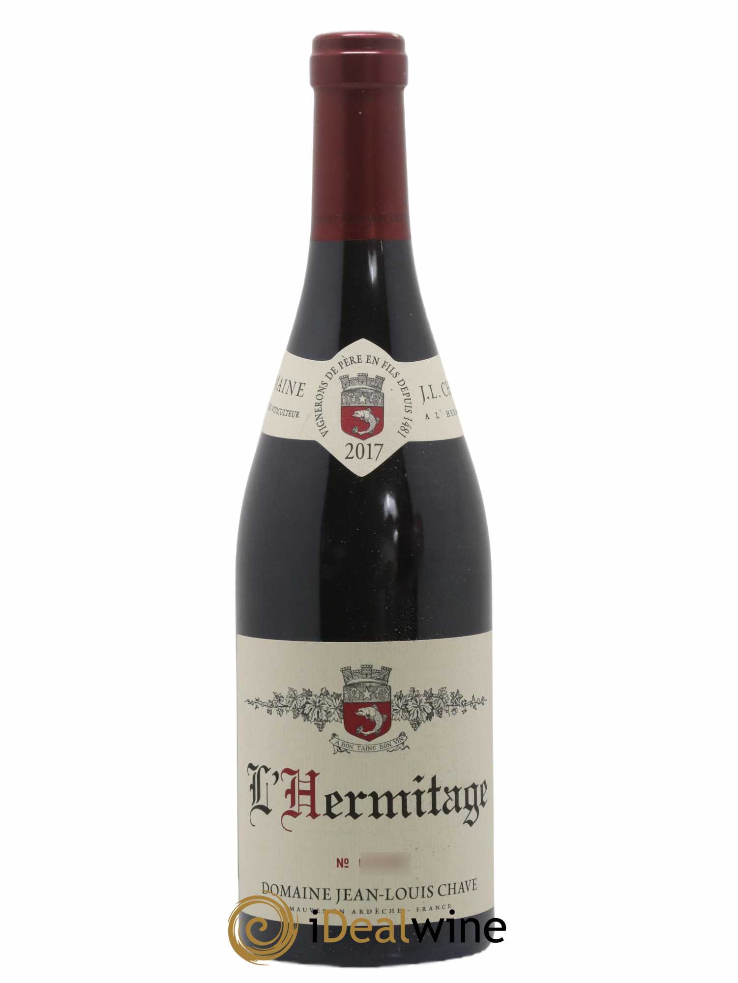 Hermitage Jean-Louis Chave 2017 - Lot de 1 bouteille - 0