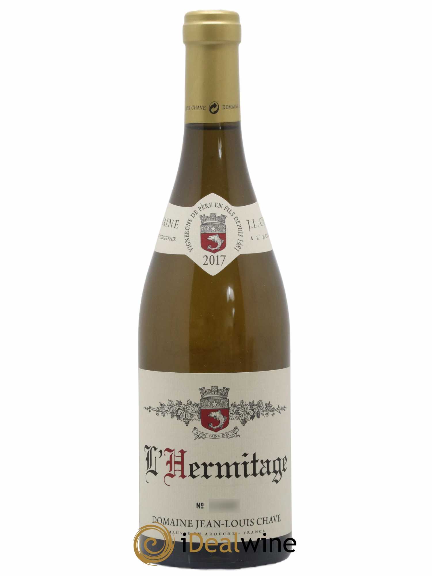 Hermitage Jean-Louis Chave 2017 - Lot de 1 bouteille - 0