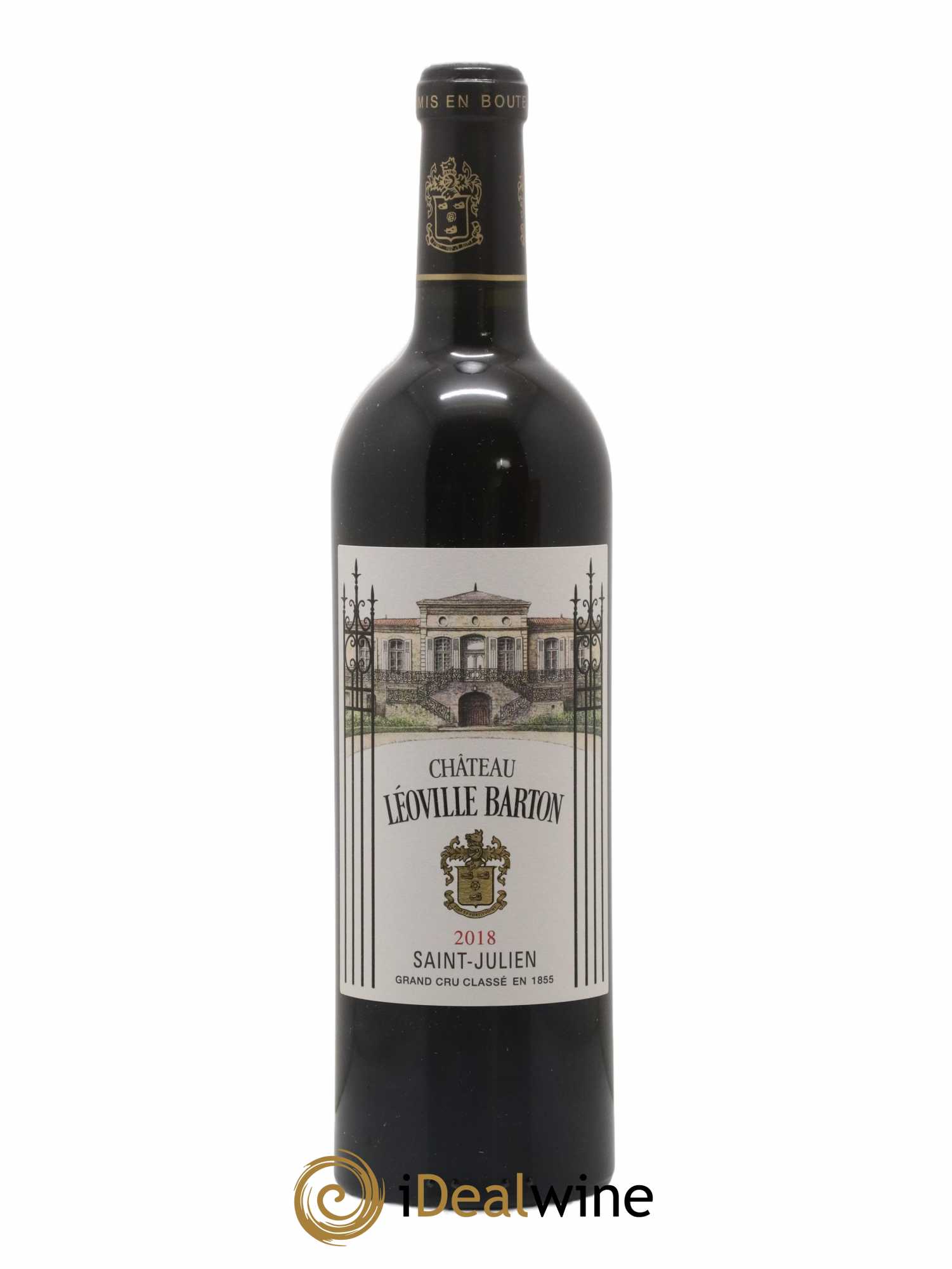 Château Léoville Barton 2ème Grand Cru Classé 2018 - Lot de 1 bouteille - 0
