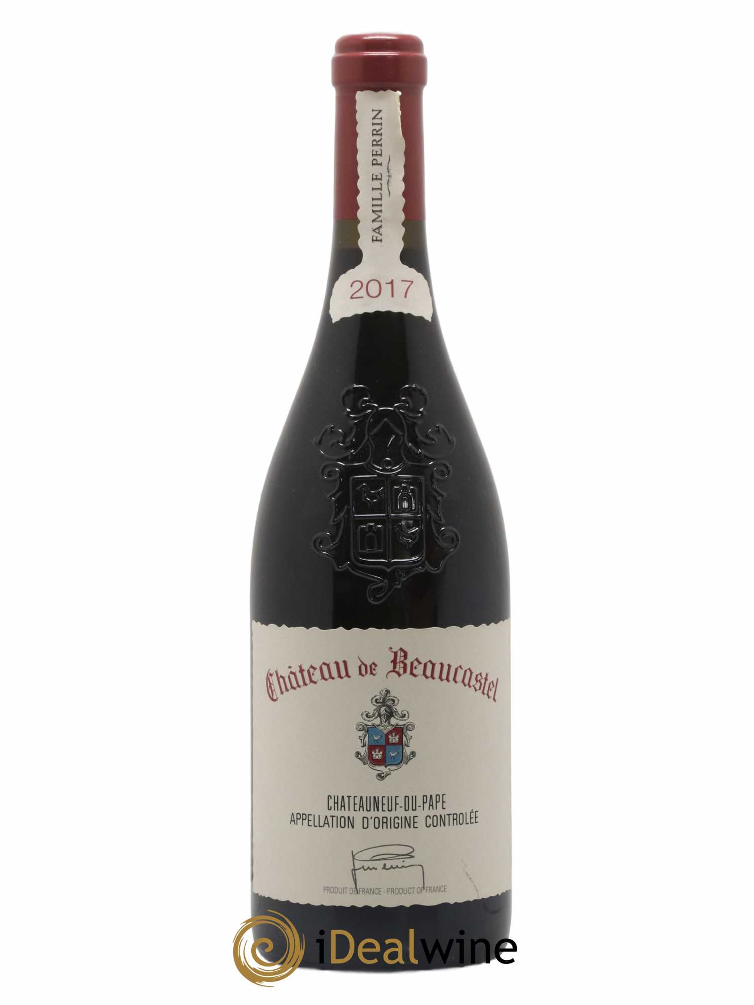 Châteauneuf-du-Pape Château de Beaucastel Famille Perrin 2017 - Lot de 1 bouteille - 0