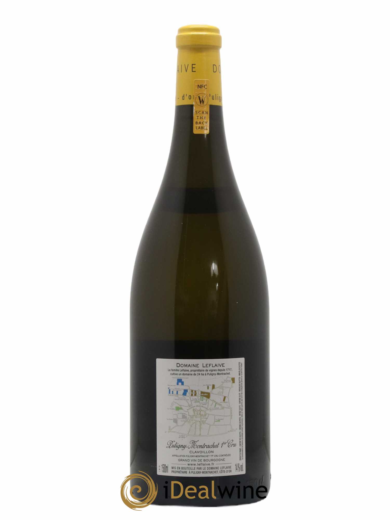 Puligny-Montrachet 1er Cru Clavoillon Leflaive (Domaine) 2019 - Lot de 1 magnum - 1