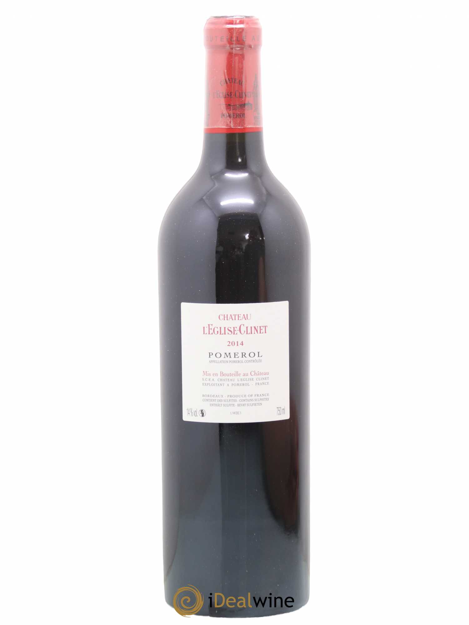 Château l' Église Clinet 2014 - Lot de 1 bouteille - 1
