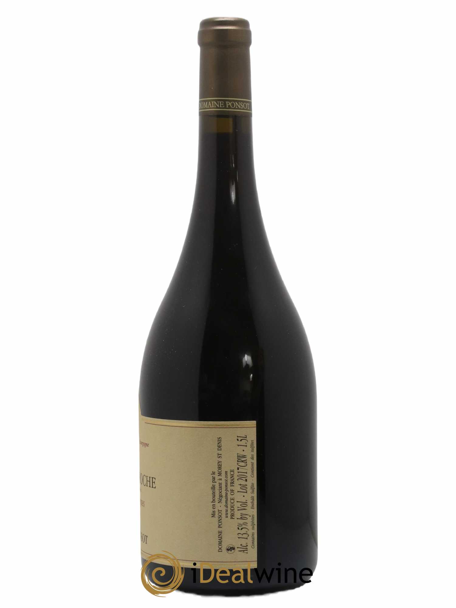 Clos de la Roche Grand Cru Vieilles Vignes Ponsot (Domaine) 2017 - Lot de 1 magnum - 1