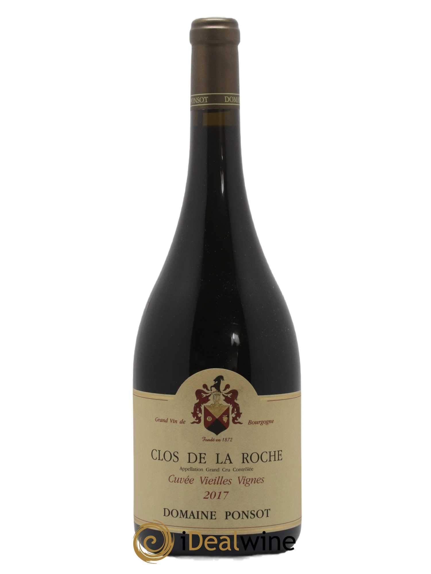 Clos de la Roche Grand Cru Vieilles Vignes Ponsot (Domaine) 2017 - Lot de 1 magnum - 0