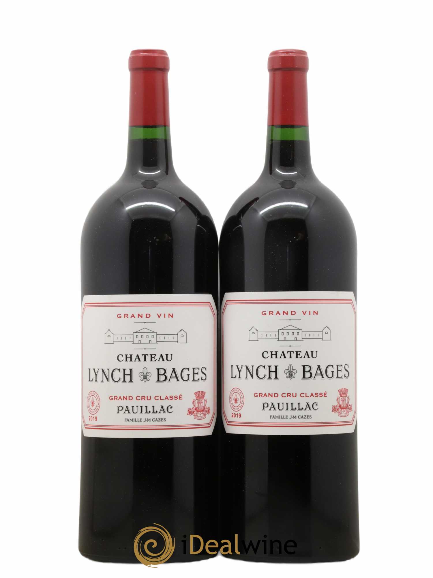 Château Lynch Bages 5ème Grand Cru Classé 2019 - Lot de 2 magnums - 0