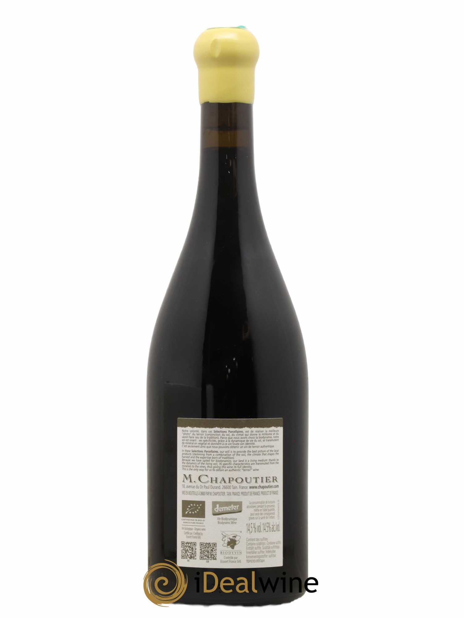 Hermitage Ermitage l'Ermite Chapoutier 2019 - Lot de 1 bouteille - 1