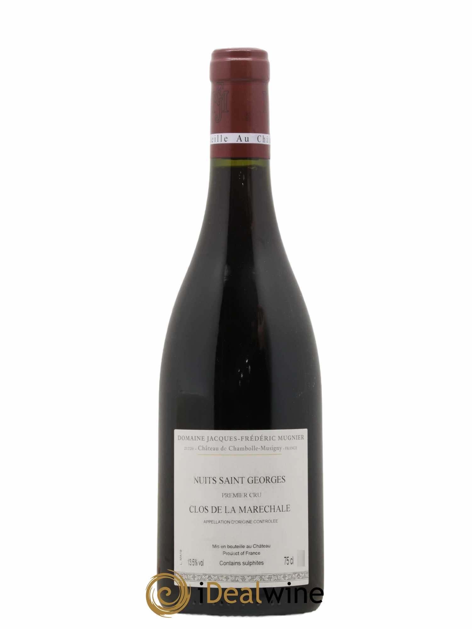 Nuits-Saint-Georges 1er Cru Clos de La Maréchale Jacques-Frédéric Mugnier 2019 - Lot of 1 bottle - 1