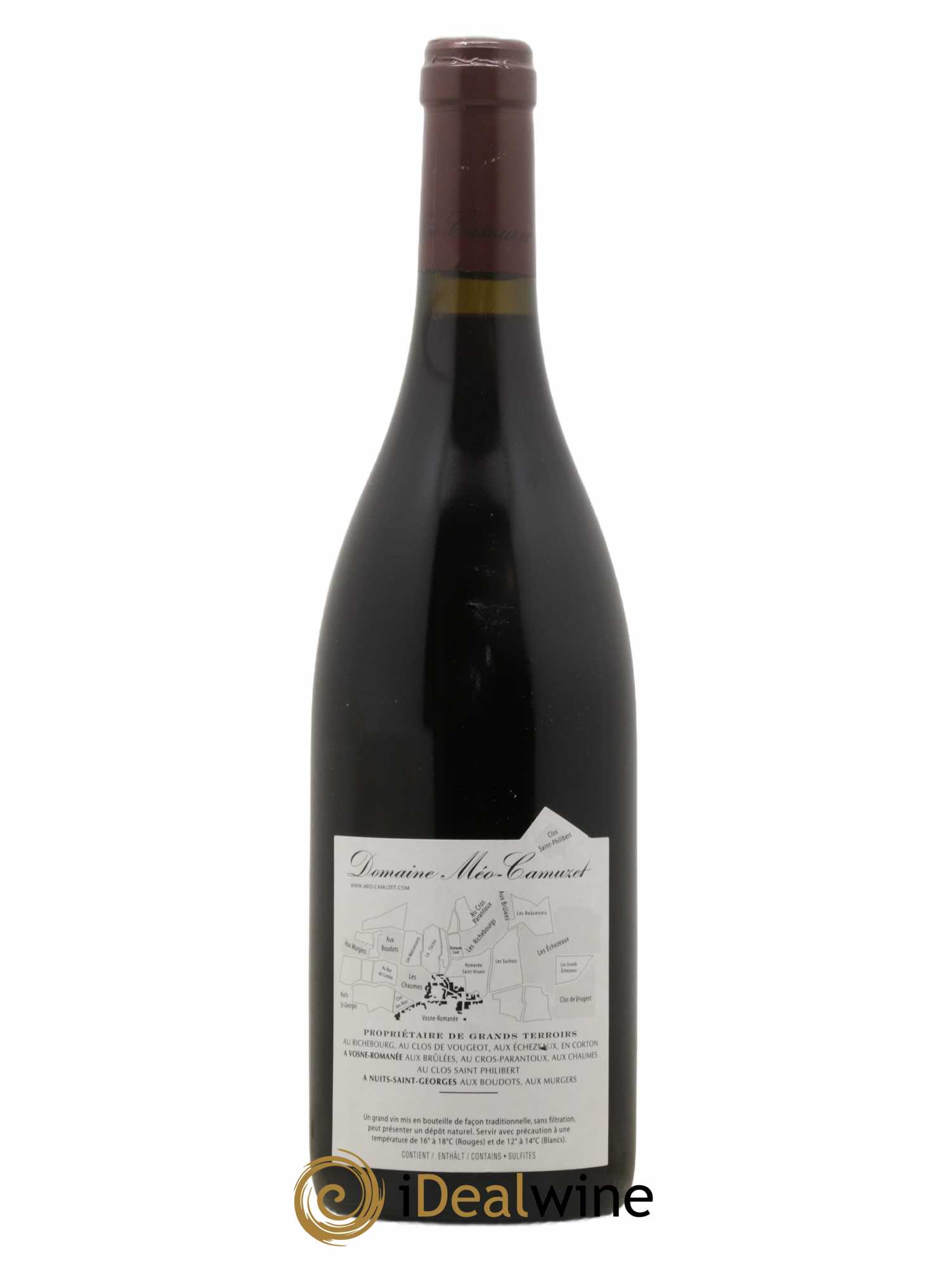 Corton Grand Cru Clos Rognet Méo-Camuzet (Domaine) 2014 - Lot de 1 bouteille - 1