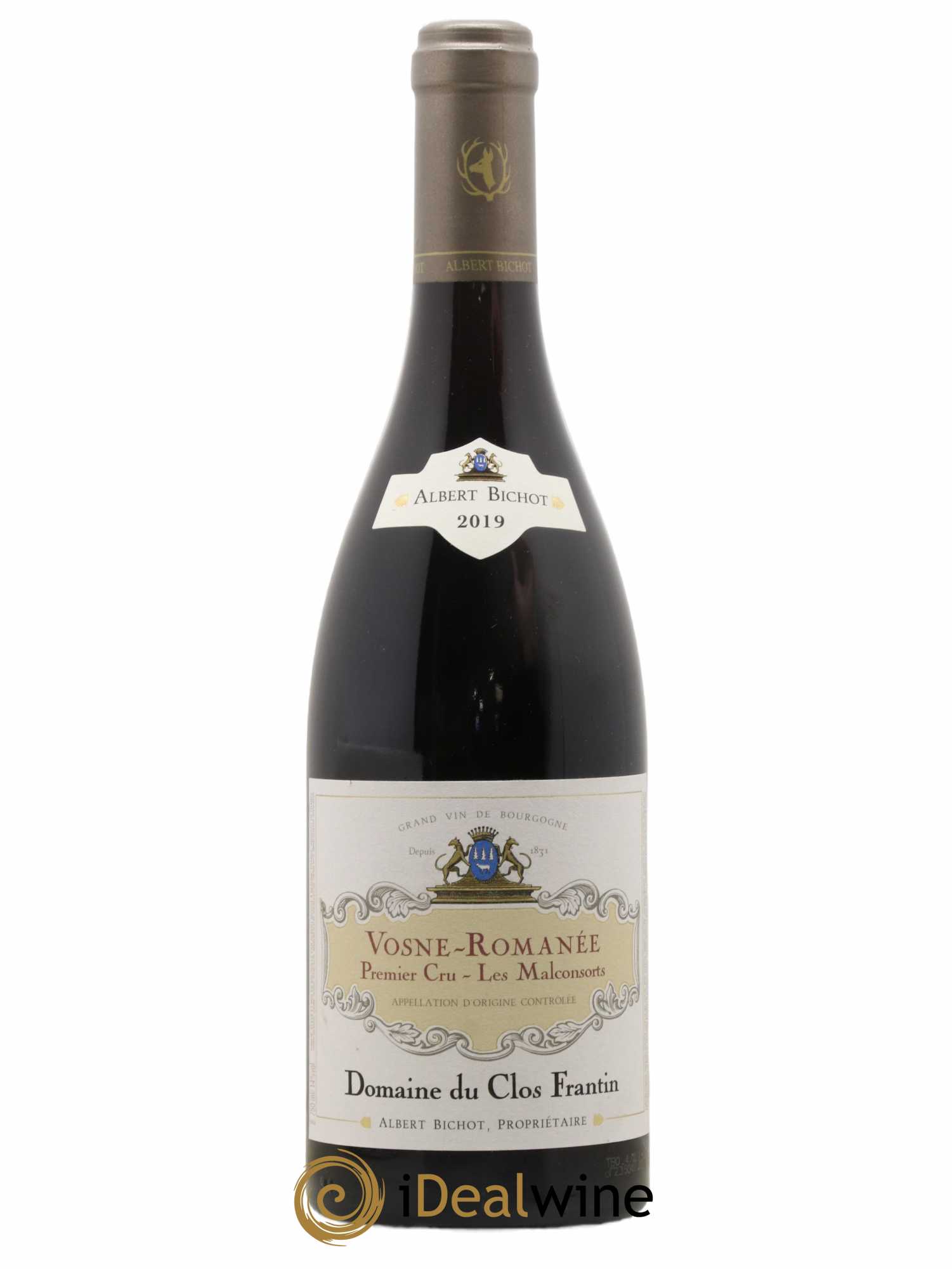 Vosne-Romanée 1er Cru Les Malconsorts Clos Frantin - Albert Bichot 2019 - Lot de 1 bouteille - 0