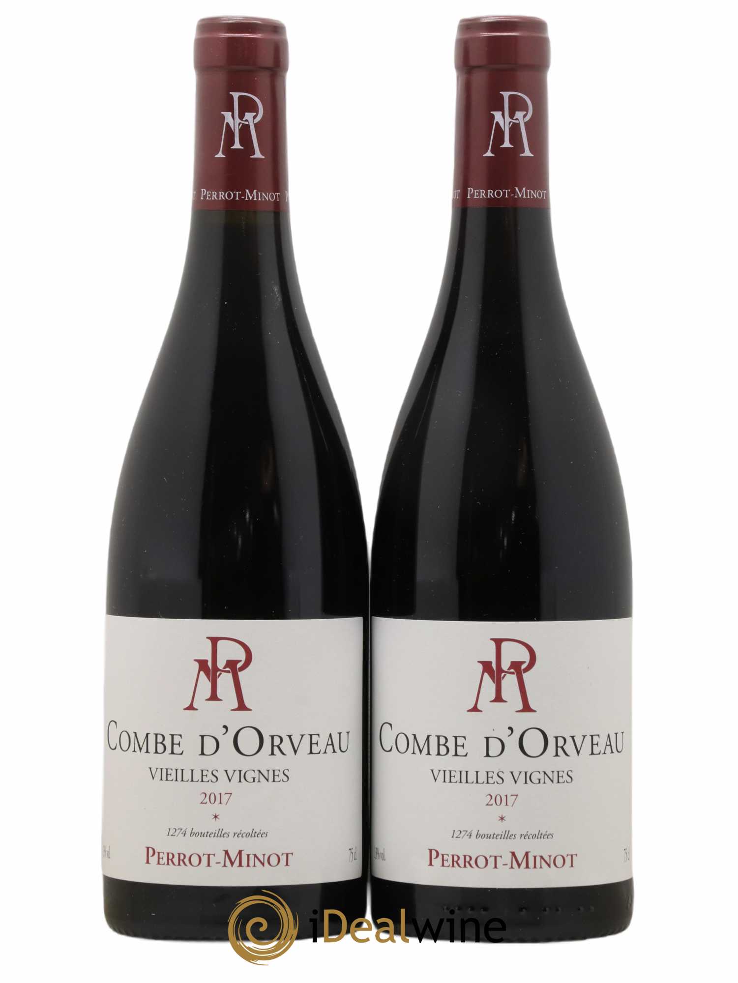 Chambolle-Musigny 1er Cru Combe d'Orveau Vielles Vignes Cuvée Ultra Perrot-Minot 2017 - Lot of 2 bottles - 0
