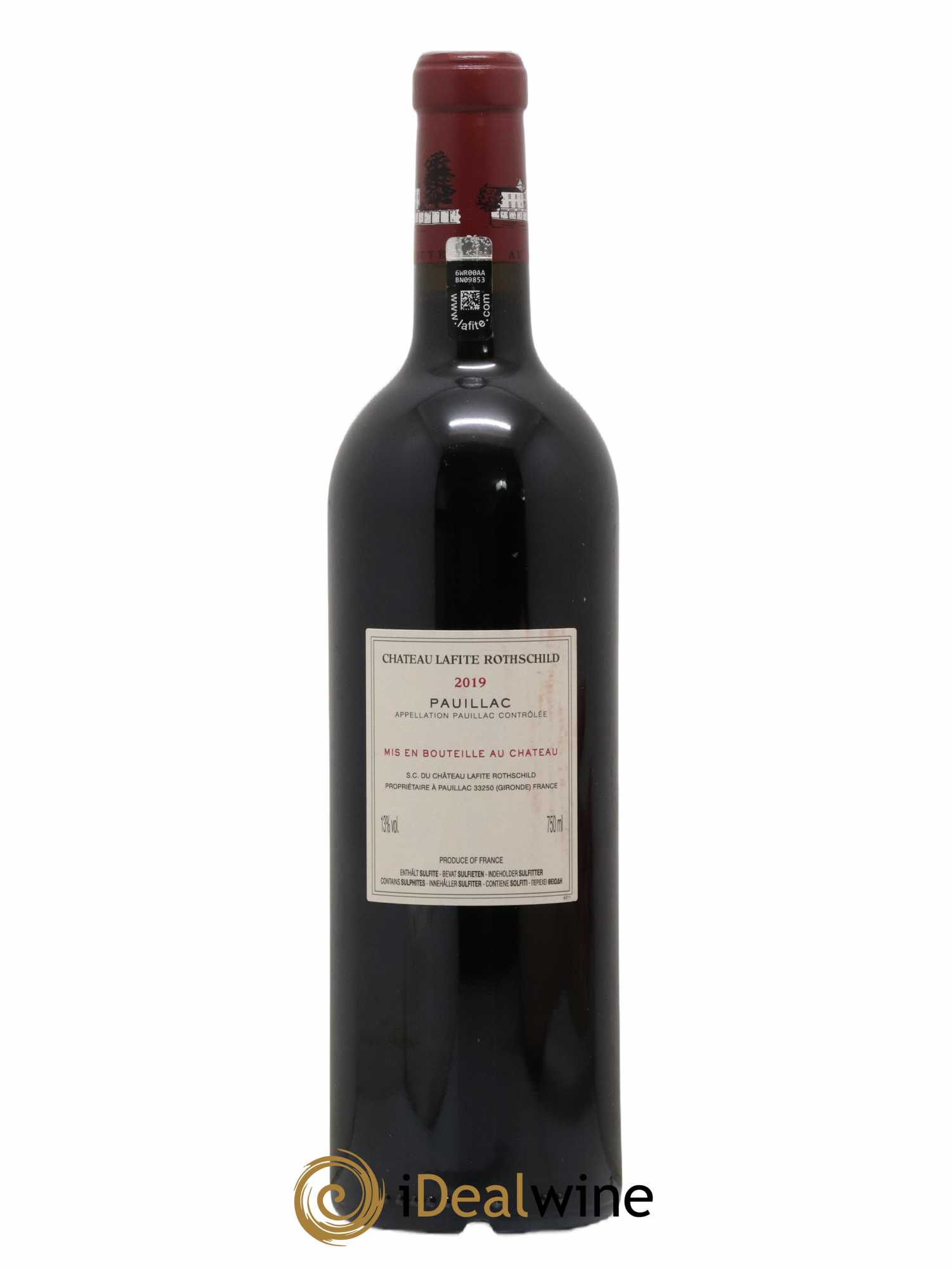 Château Lafite Rothschild 1er Grand Cru Classé 2019 - Lot de 1 bouteille - 1