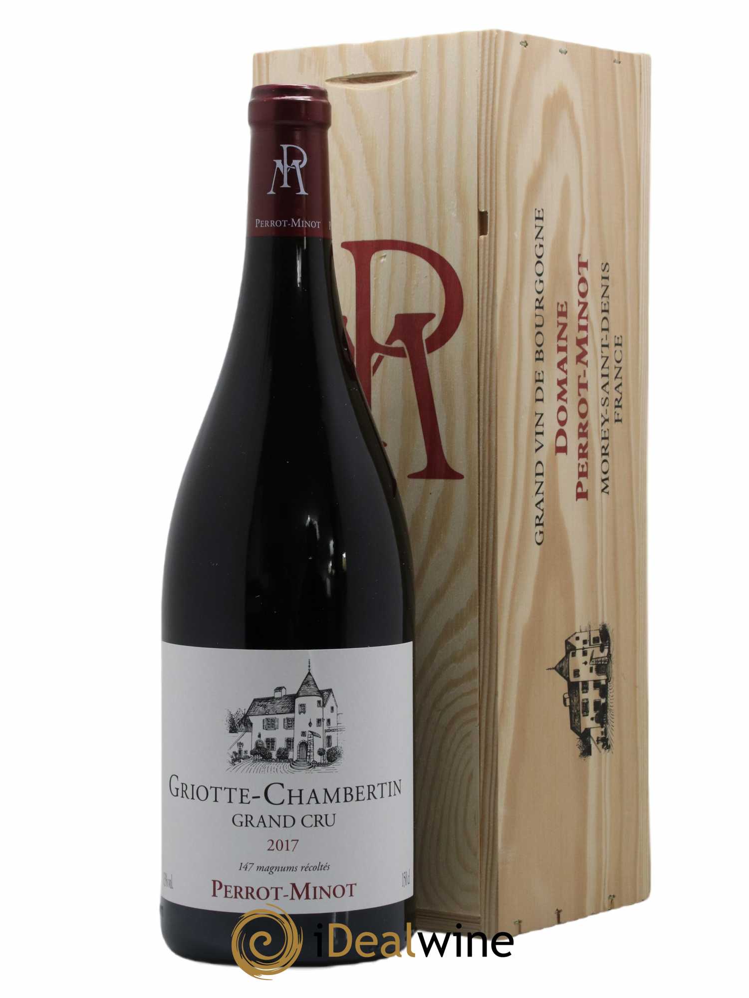 Griotte-Chambertin Grand Cru Perrot Minot 2017 - Lot de 1 magnum - 0