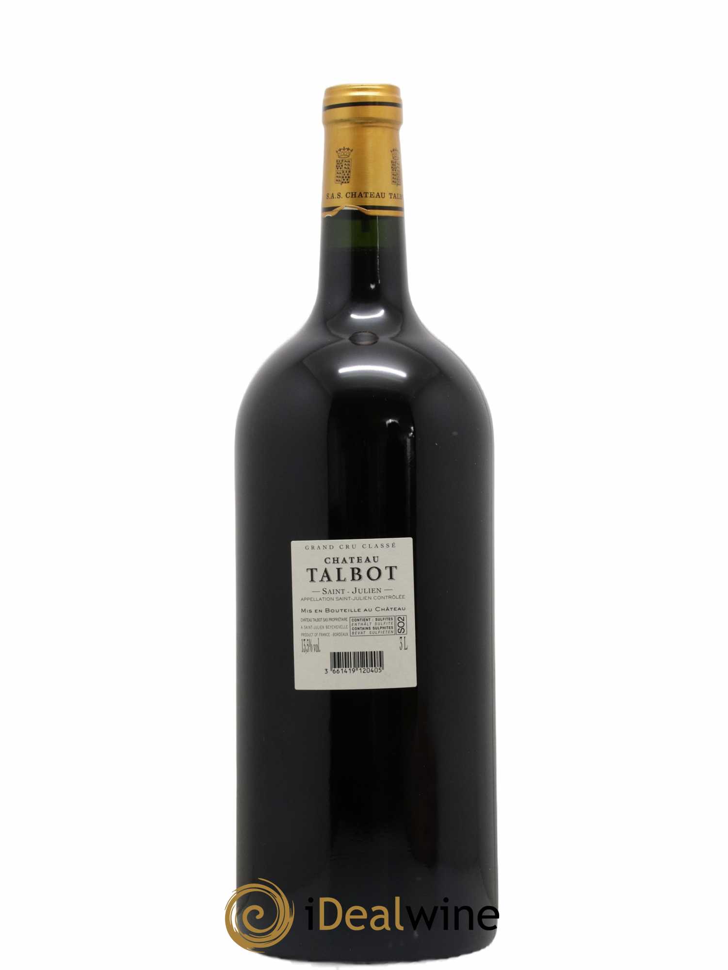 Château Talbot 4ème Grand Cru Classé 2020 - Lot de 1 double magnum - 2