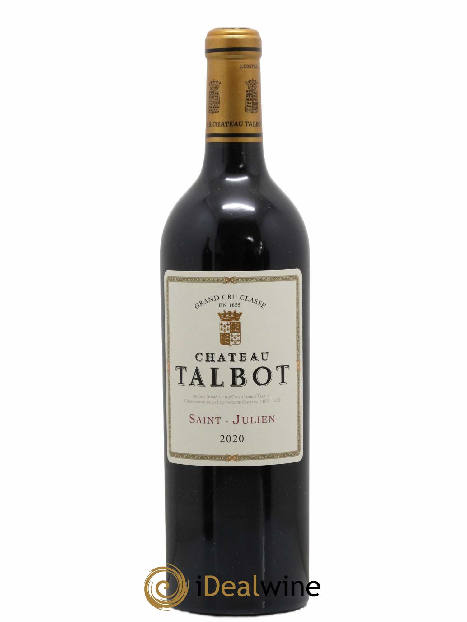 Château Talbot 4ème Grand Cru Classé 2020 - Lot de 1 bouteille - 0