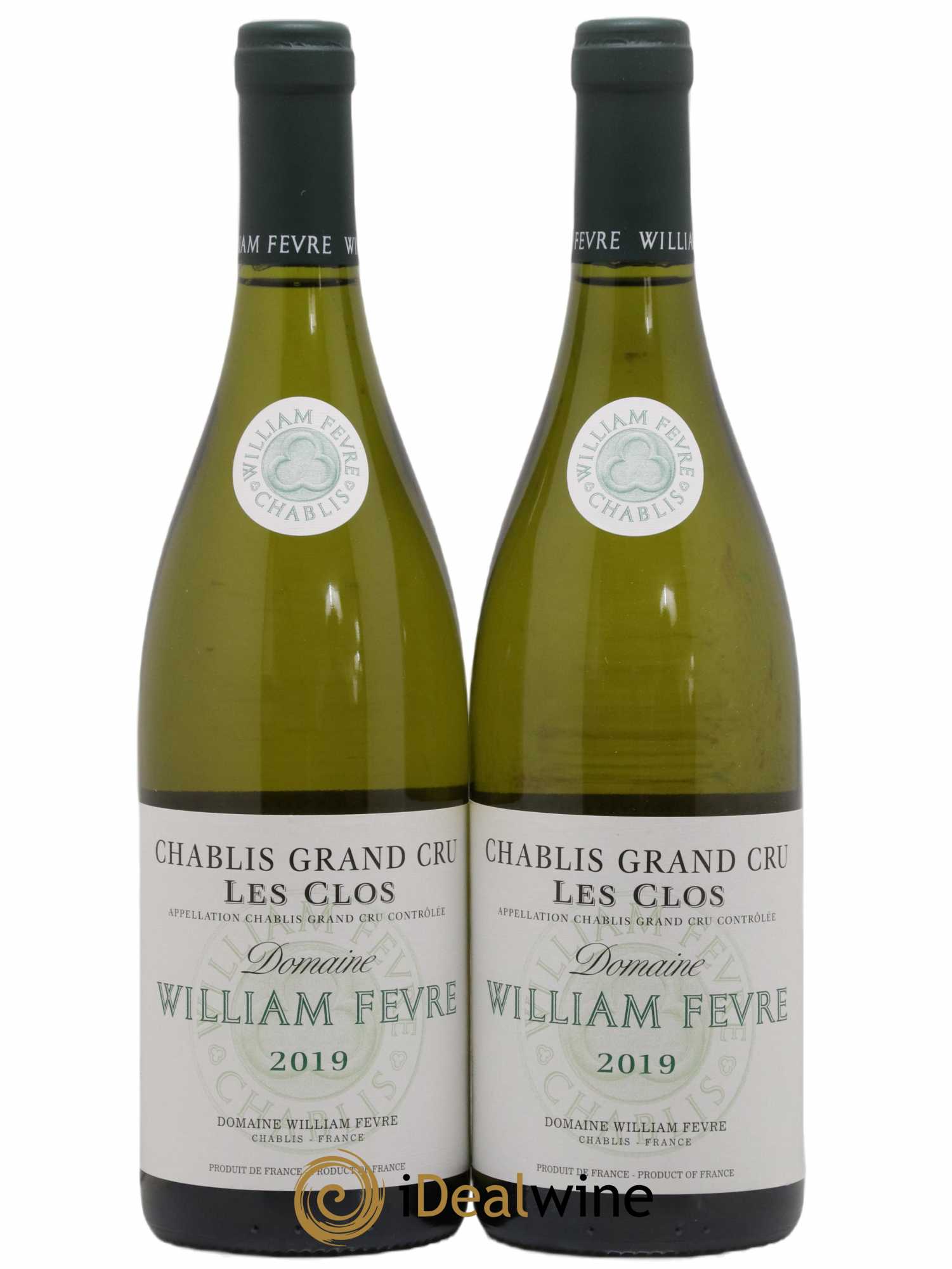 Chablis Grand Cru Les Clos William Fèvre 2019 - Lot de 2 bouteilles - 0