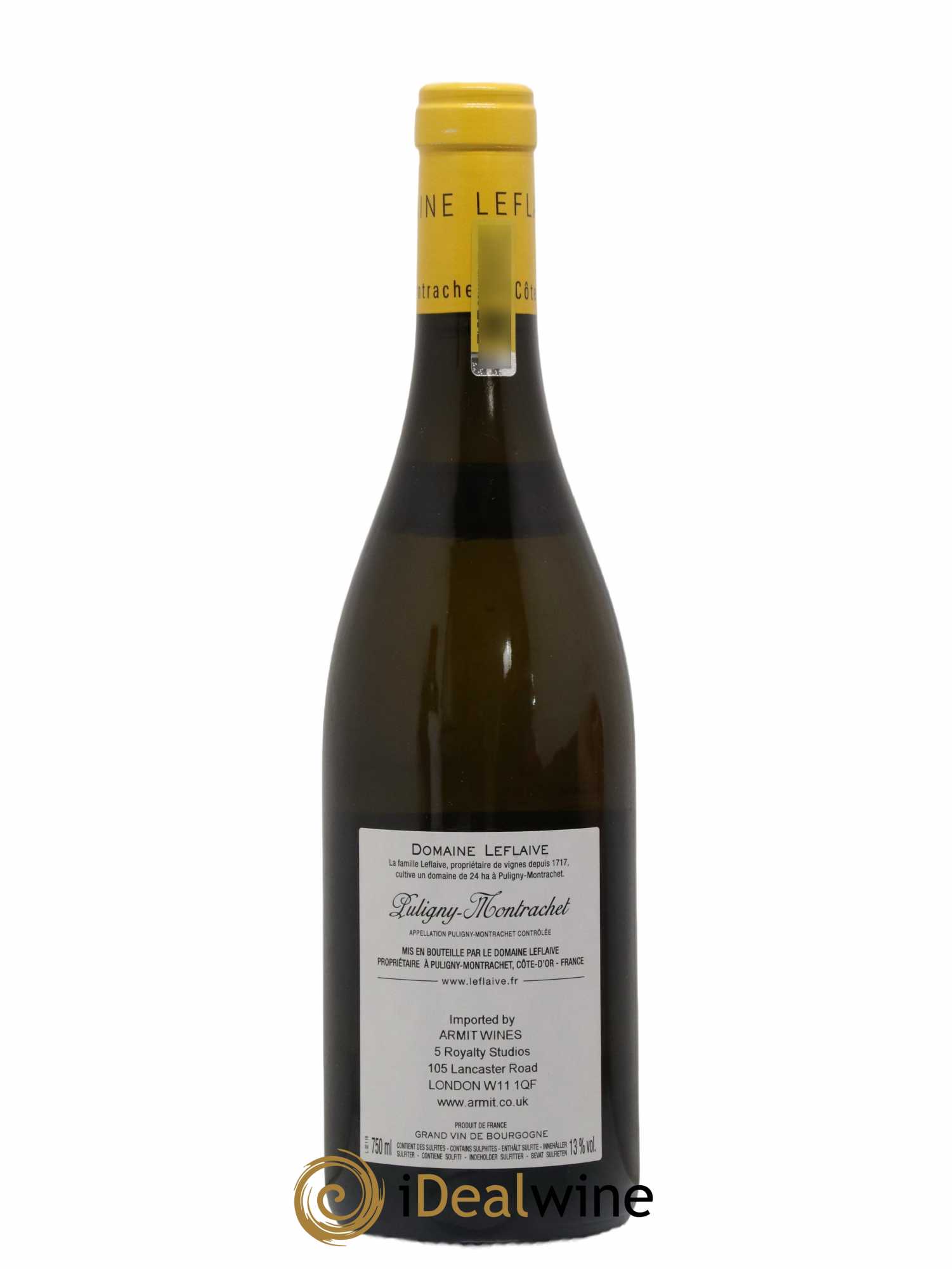 Puligny-Montrachet Leflaive (Domaine) 2018 - Lot de 1 bouteille - 1