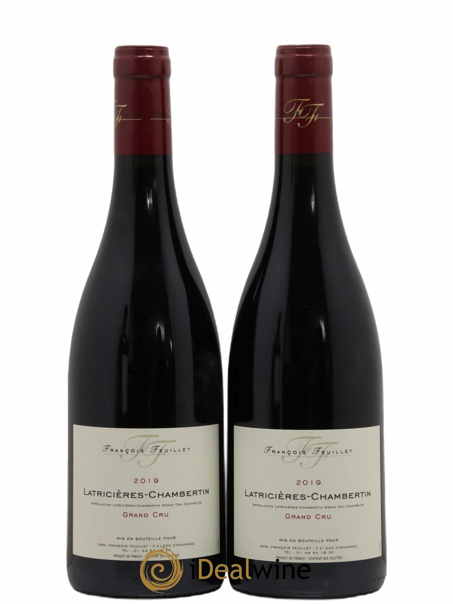 Latricières-Chambertin Grand Cru François Feuillet 2019 - Lot de 2 bouteilles - 0