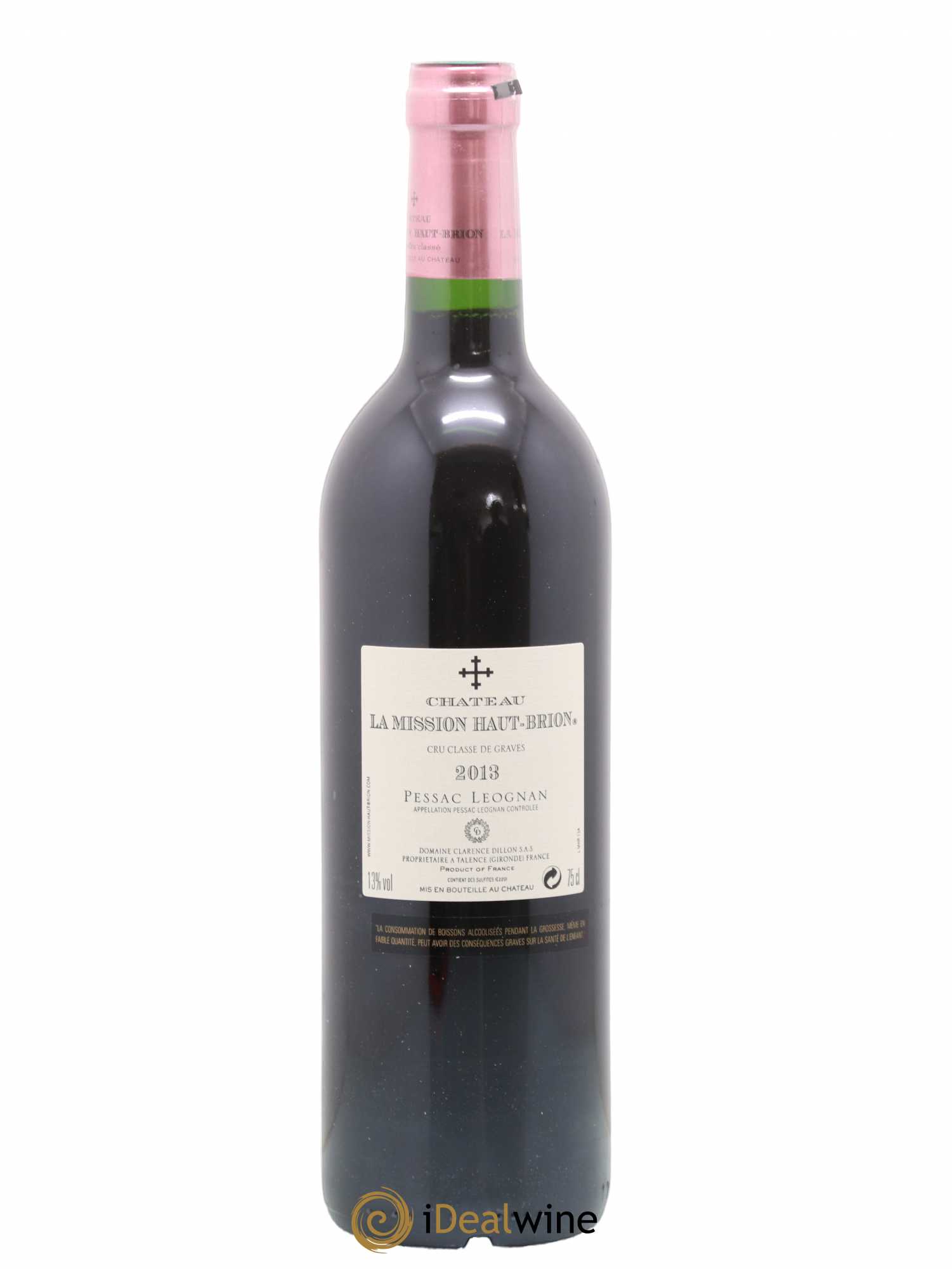 Château la Mission Haut-Brion Cru Classé de Graves 2013 - Lot de 1 bouteille - 1