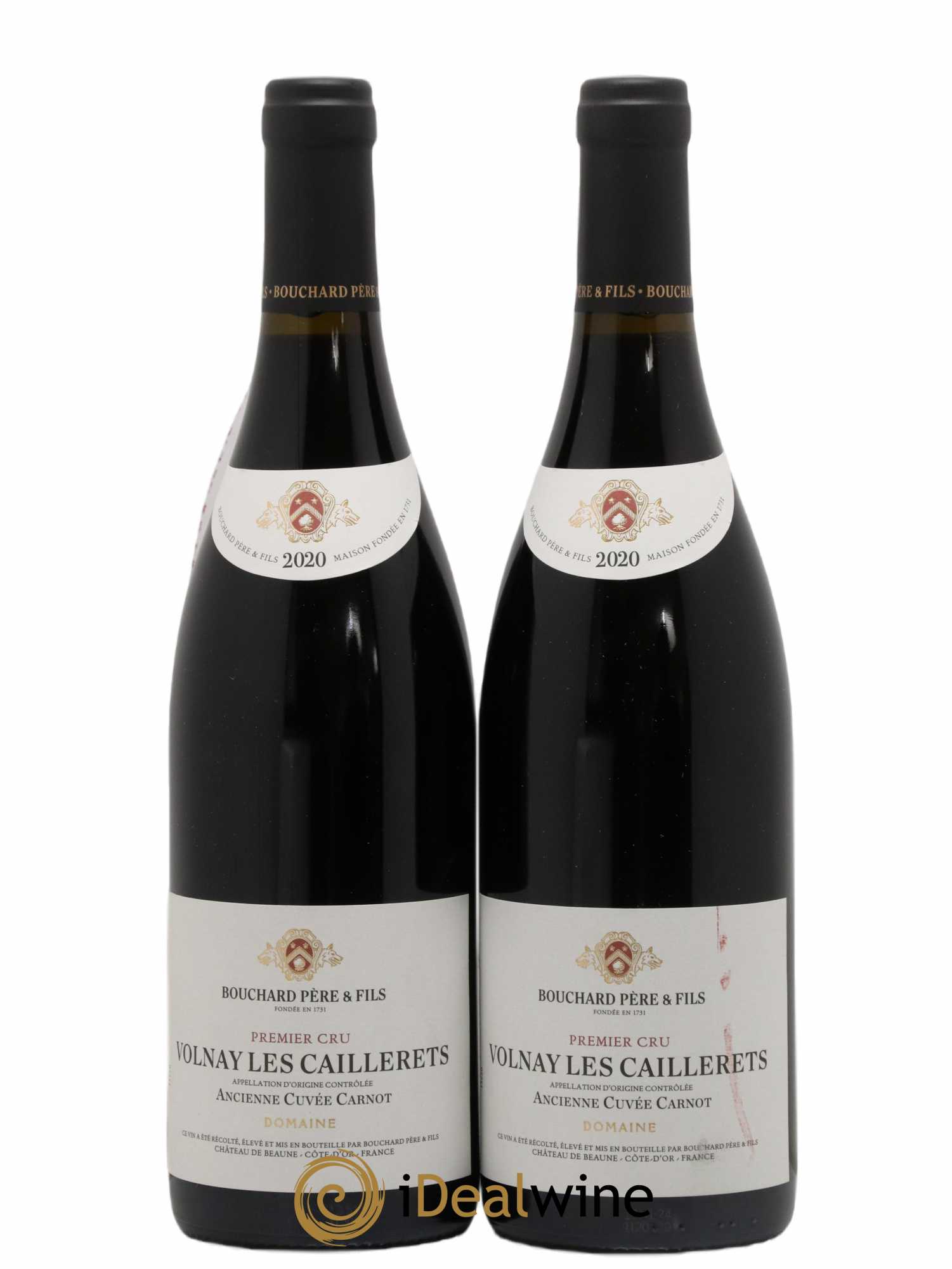 Volnay 1er Cru Caillerets - Ancienne Cuvée Carnot Bouchard Père & Fils 2020 - Lot de 2 bouteilles - 0