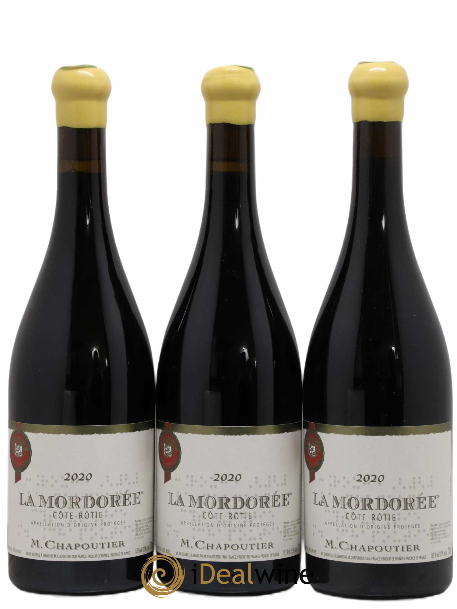 Côte-Rôtie La Mordorée Chapoutier 2020 - Lot de 3 bouteilles - 0