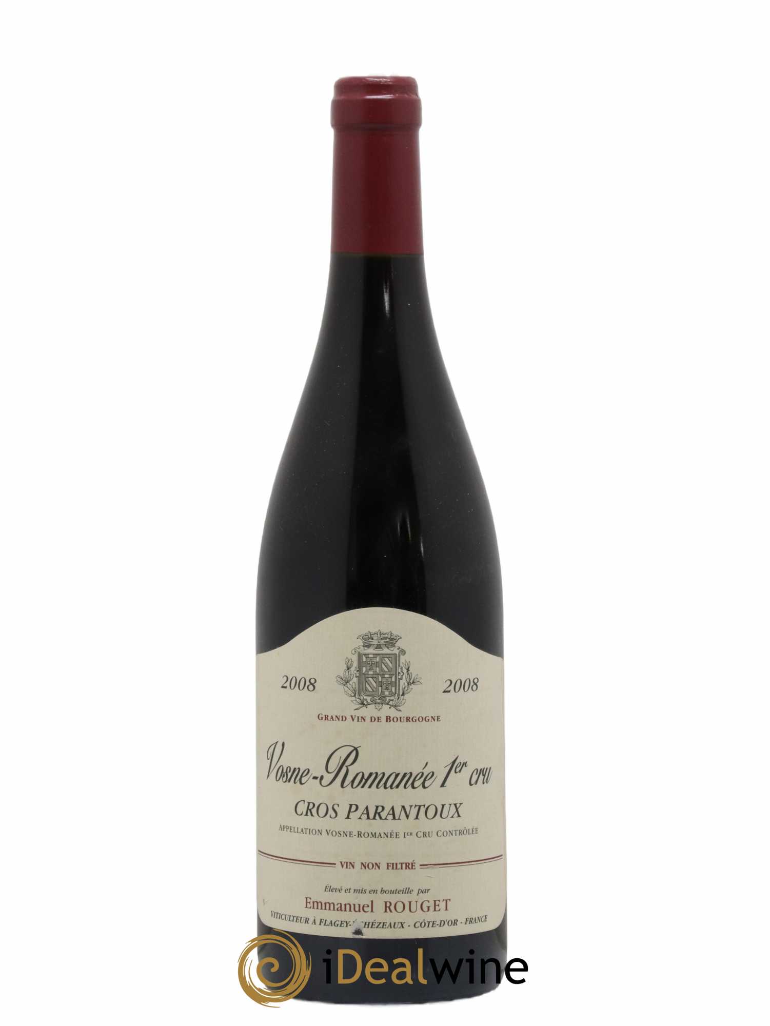 Vosne-Romanée 1er Cru Cros Parantoux Emmanuel Rouget 2008 - Lot de 1 bouteille - 0