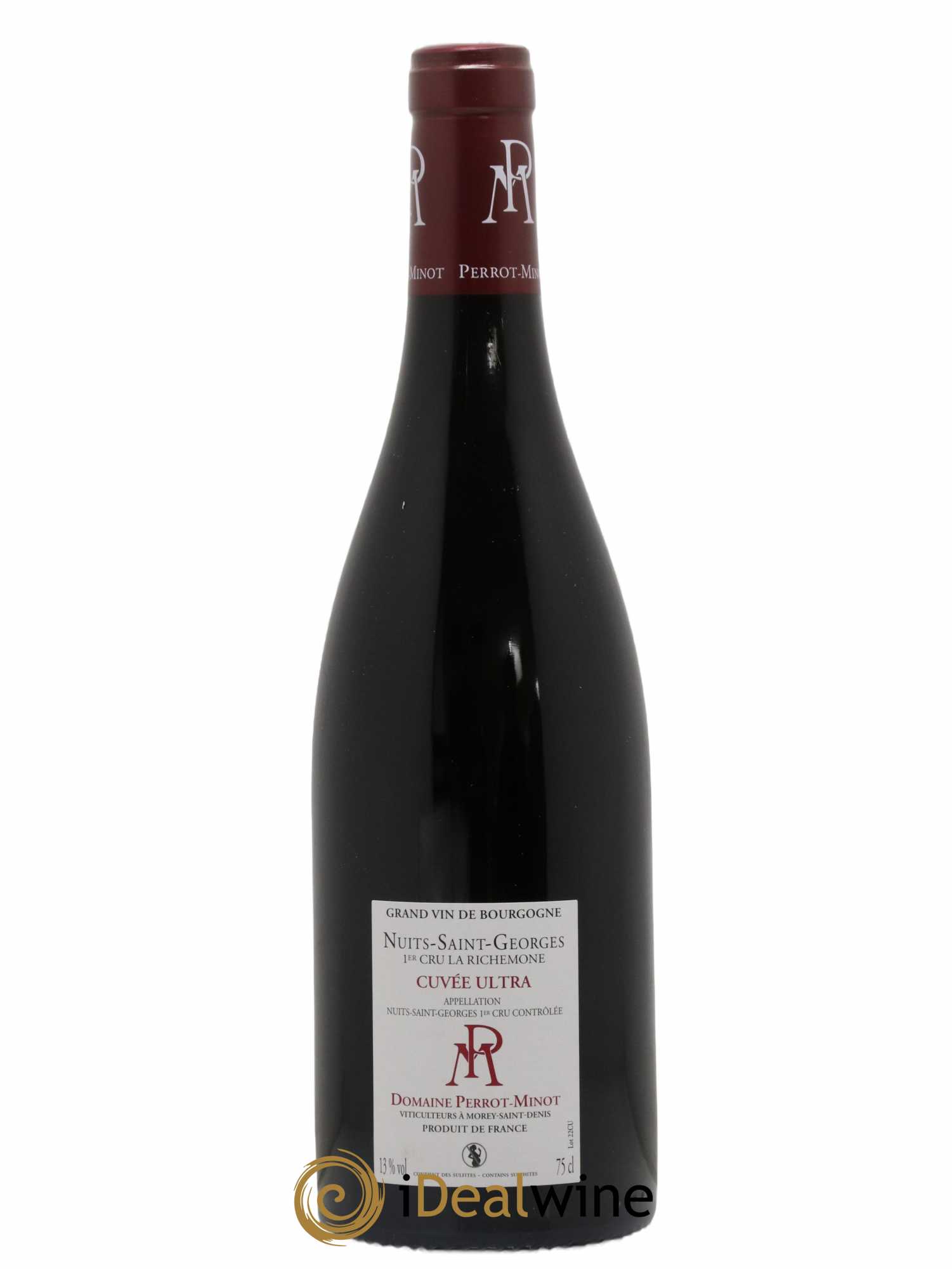 Nuits-Saint-Georges 1er Cru La Richemone Cuvée Ultra Vieilles Vignes Perrot-Minot 2017 - Lot de 1 bouteille - 1