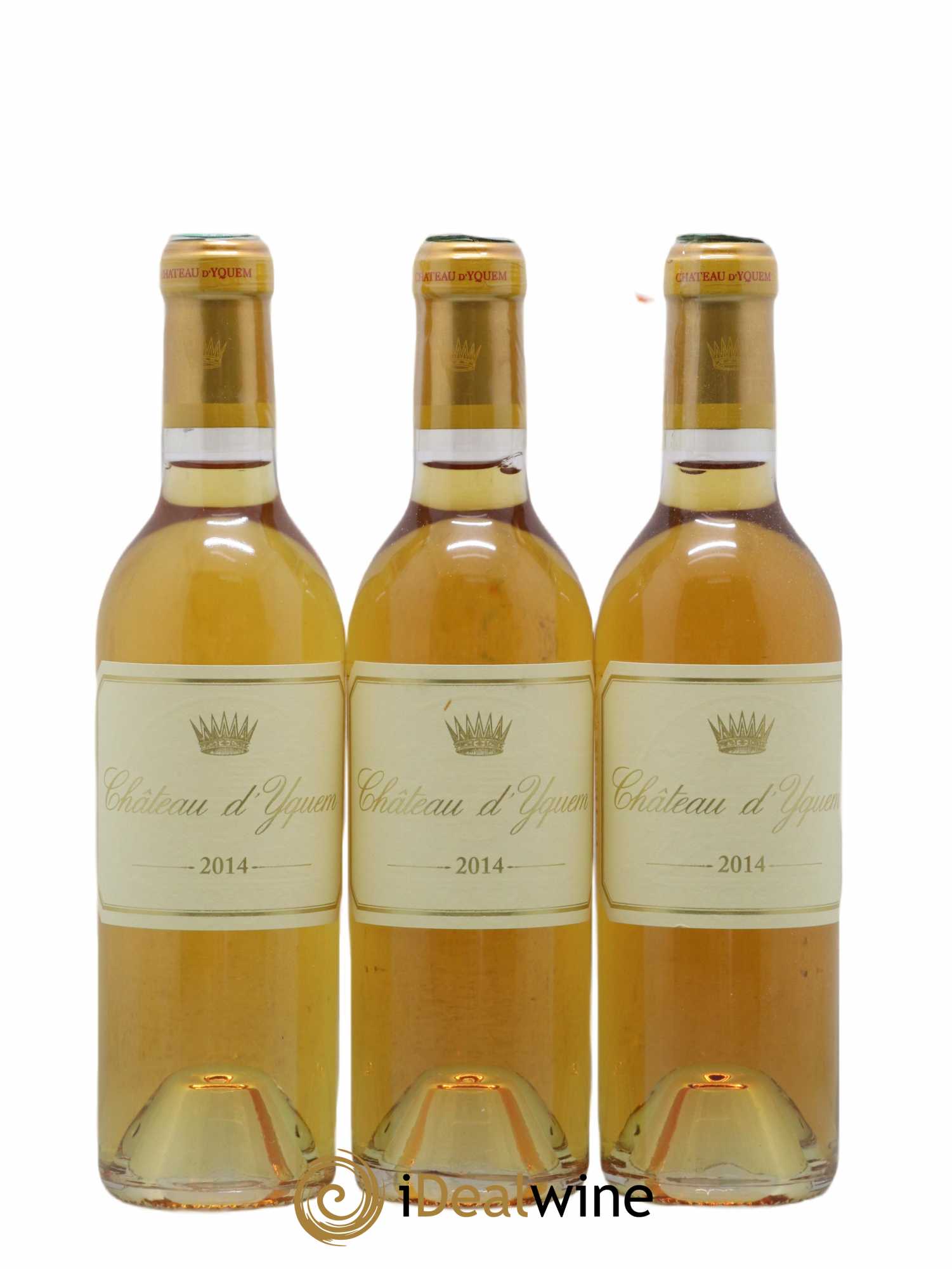 Château d' Yquem 1er Cru Classé Supérieur 2014 - Posten von 3 Demi-Flaschen - 0