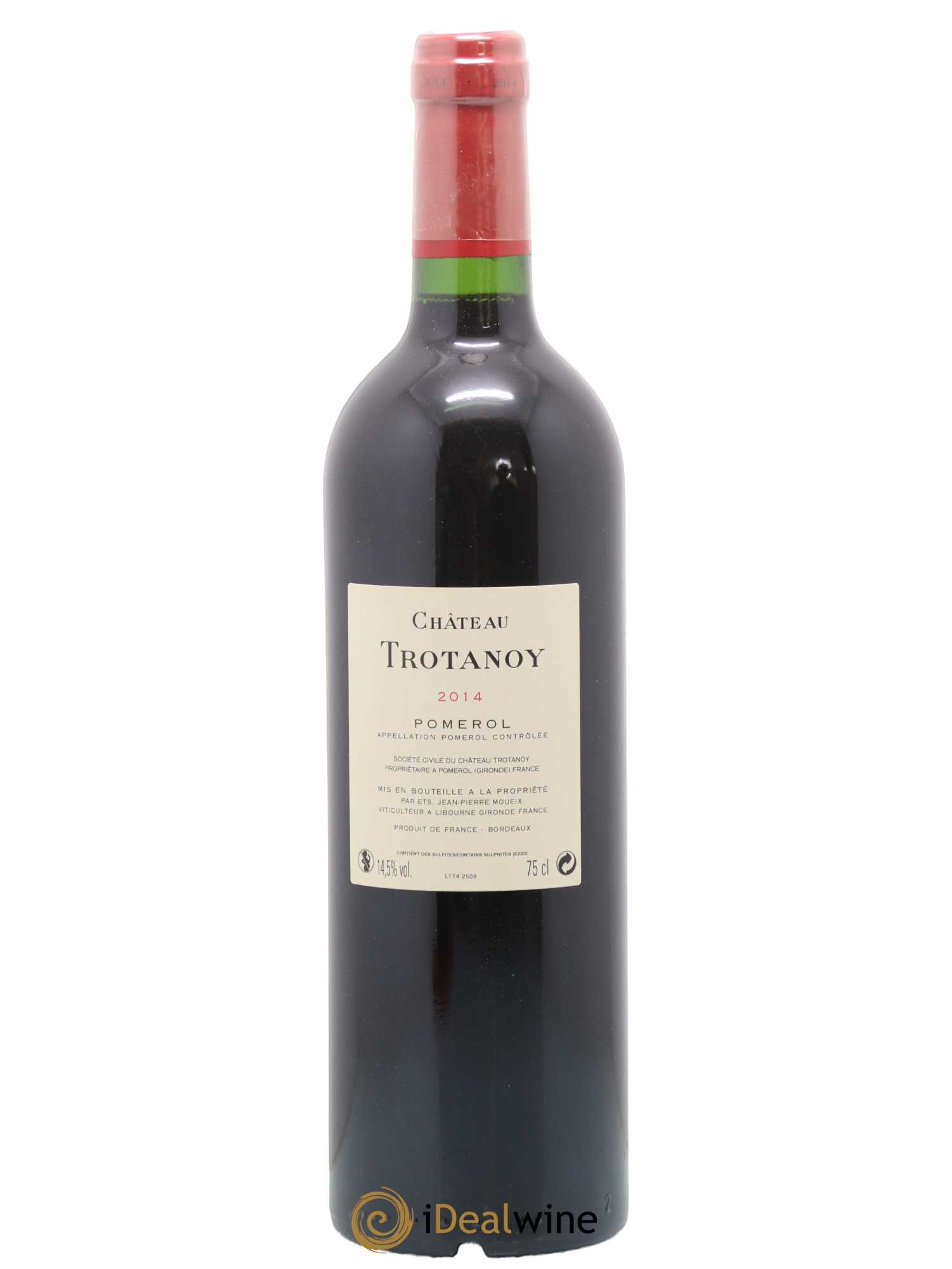 Château Trotanoy 2014 - Lot de 1 bouteille - 1