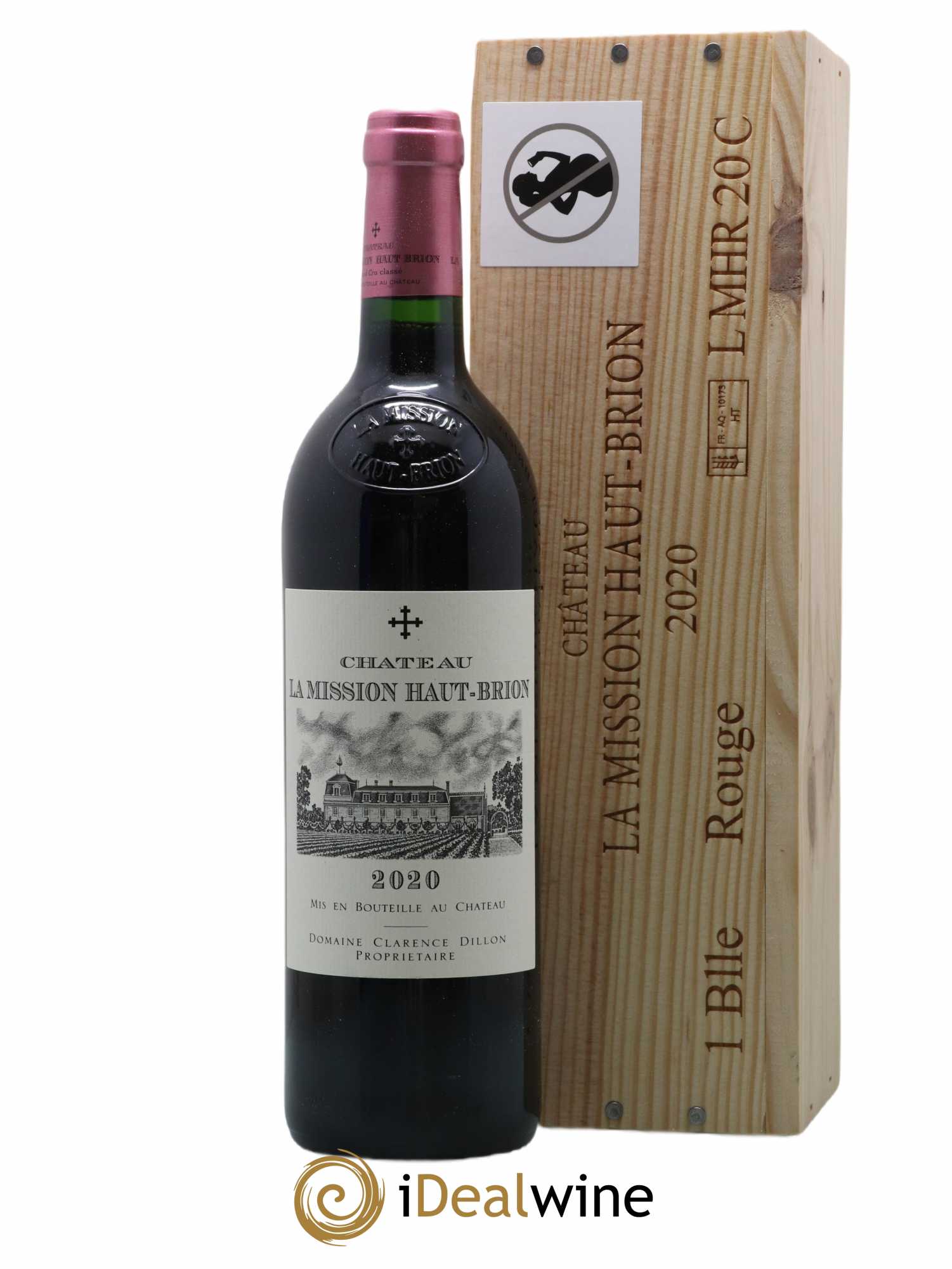 Château la Mission Haut-Brion Cru Classé de Graves 2020 - Lot de 1 bouteille - 1