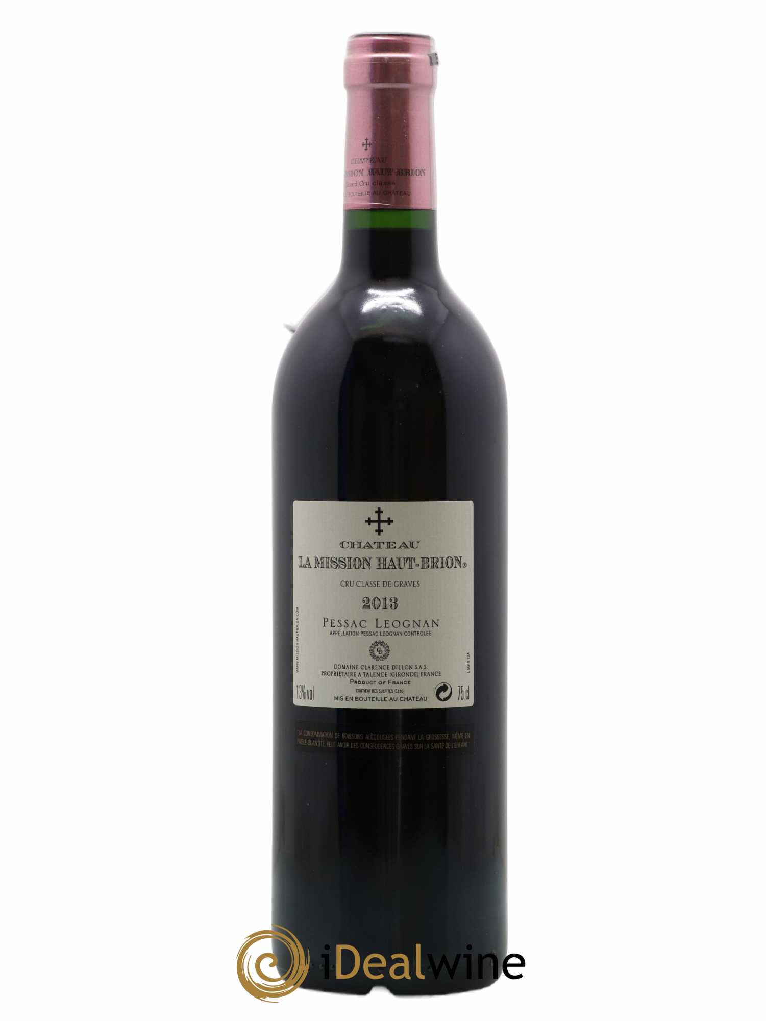 Château la Mission Haut-Brion Cru Classé de Graves 2013 - Lot de 1 bouteille - 2