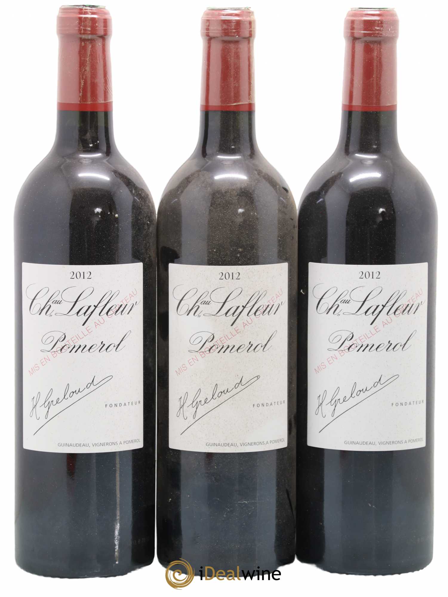 Château Lafleur 2012 - Lot de 3 bouteilles - 0