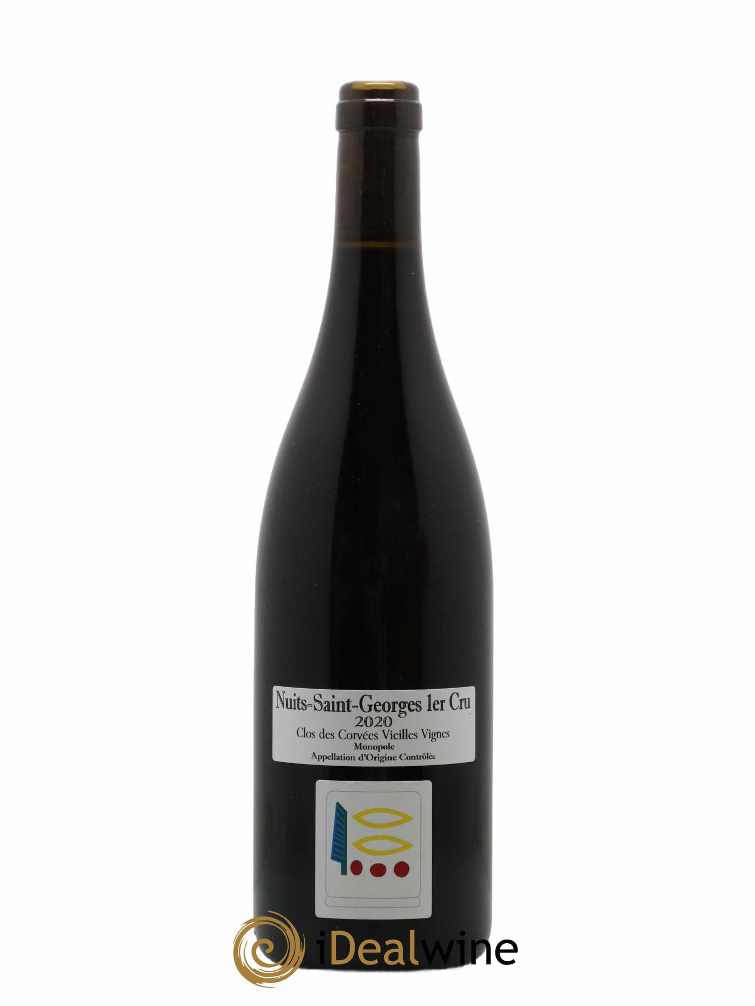 Nuits-Saint-Georges 1er Cru Le Clos des Corvées Vieilles Vignes Prieuré Roch 2020 - Lot de 1 bouteille - 0