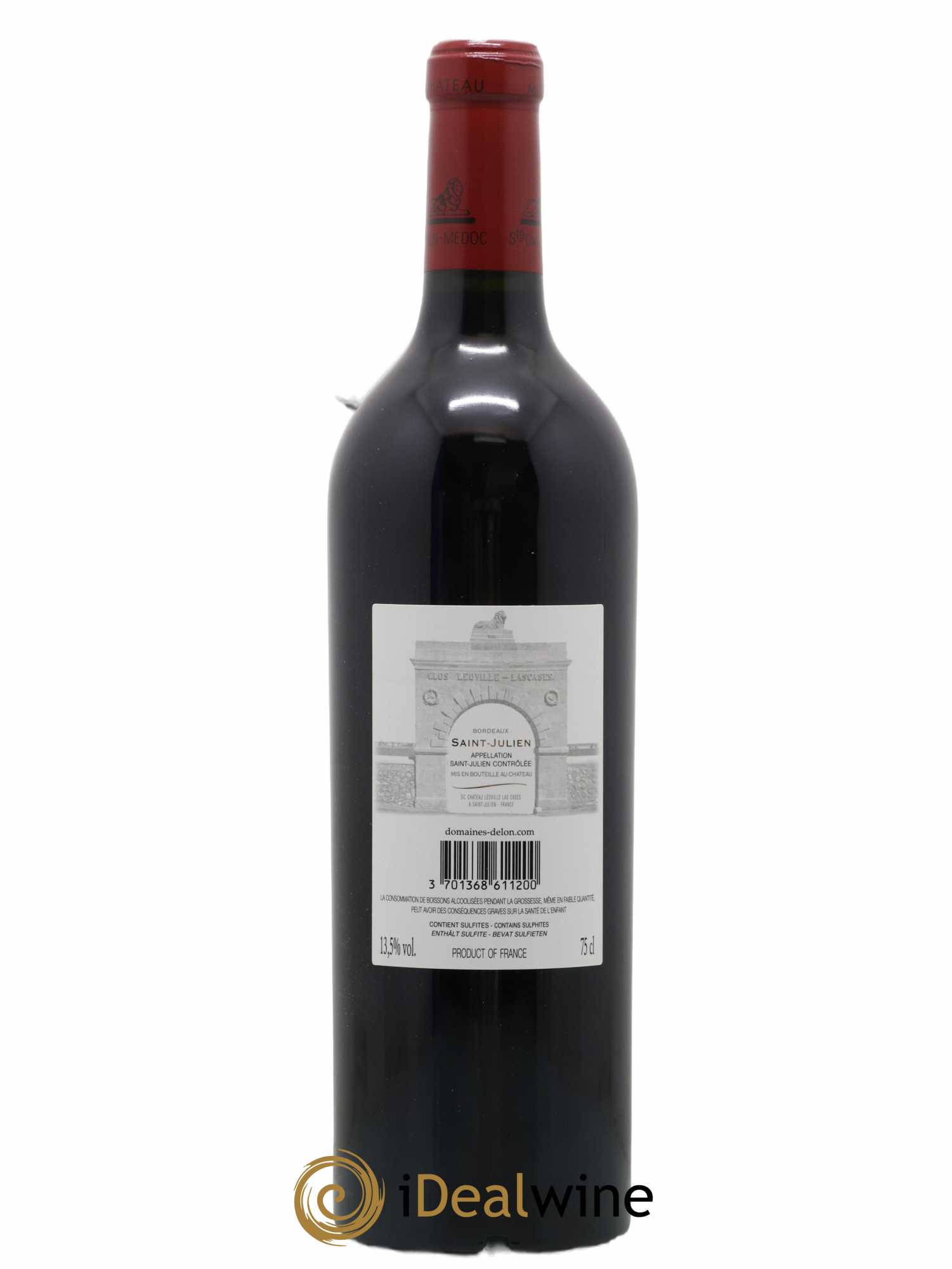 Château Léoville Las Cases 2ème Grand Cru Classé 2020 - Lot de 1 bouteille - 1