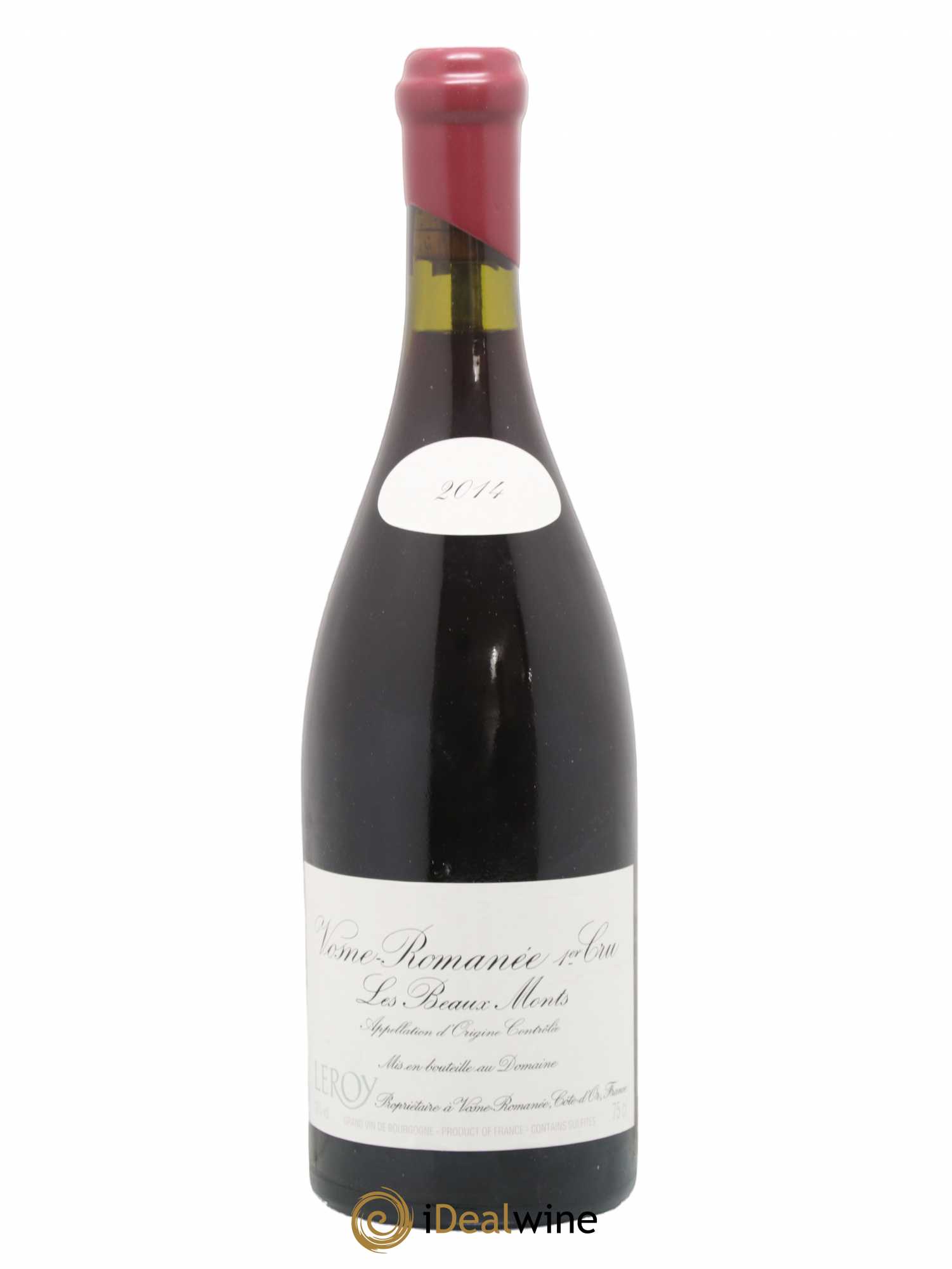 Vosne-Romanée 1er Cru Les Beaux-Monts Leroy (Domaine) 2014 - Lot de 1 bouteille - 0