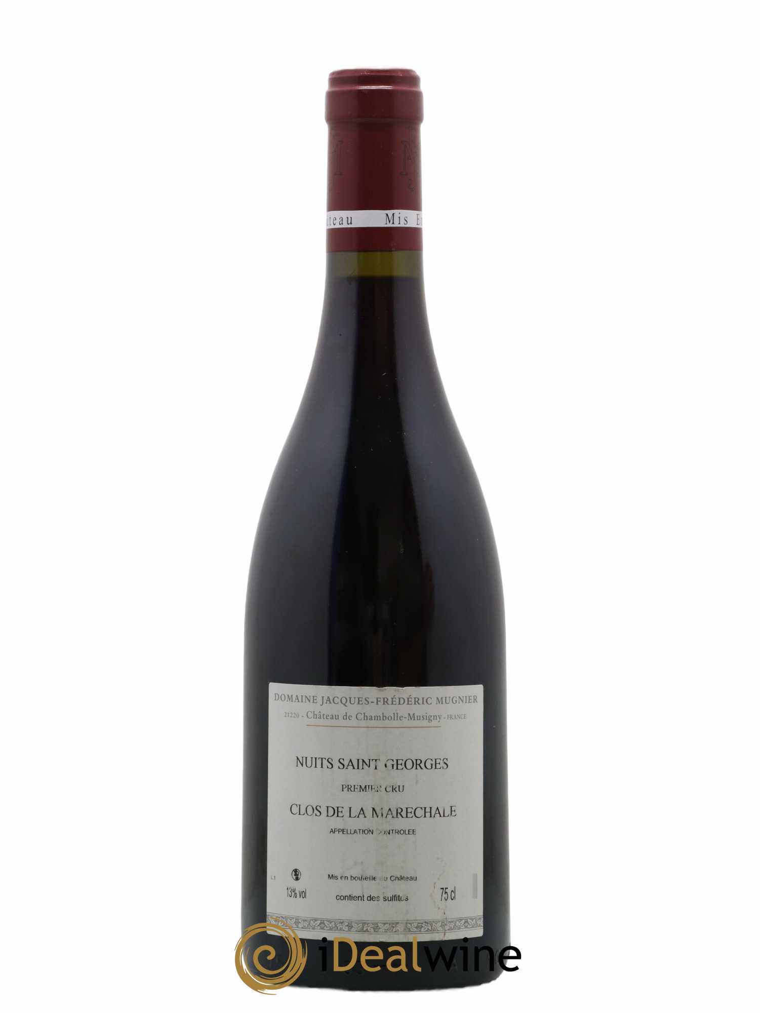 Nuits-Saint-Georges 1er Cru Clos de La Maréchale Jacques-Frédéric Mugnier 2011 - Lot de 1 bouteille - 1