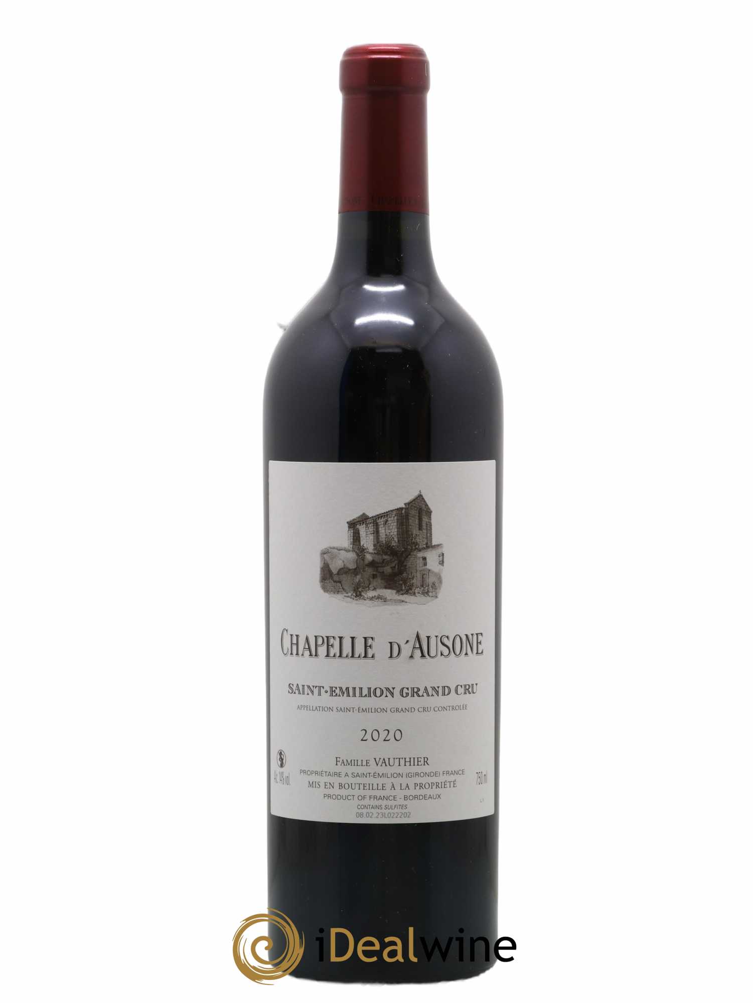 Chapelle d'Ausone Second Vin 2020 - Lot de 1 bouteille - 0
