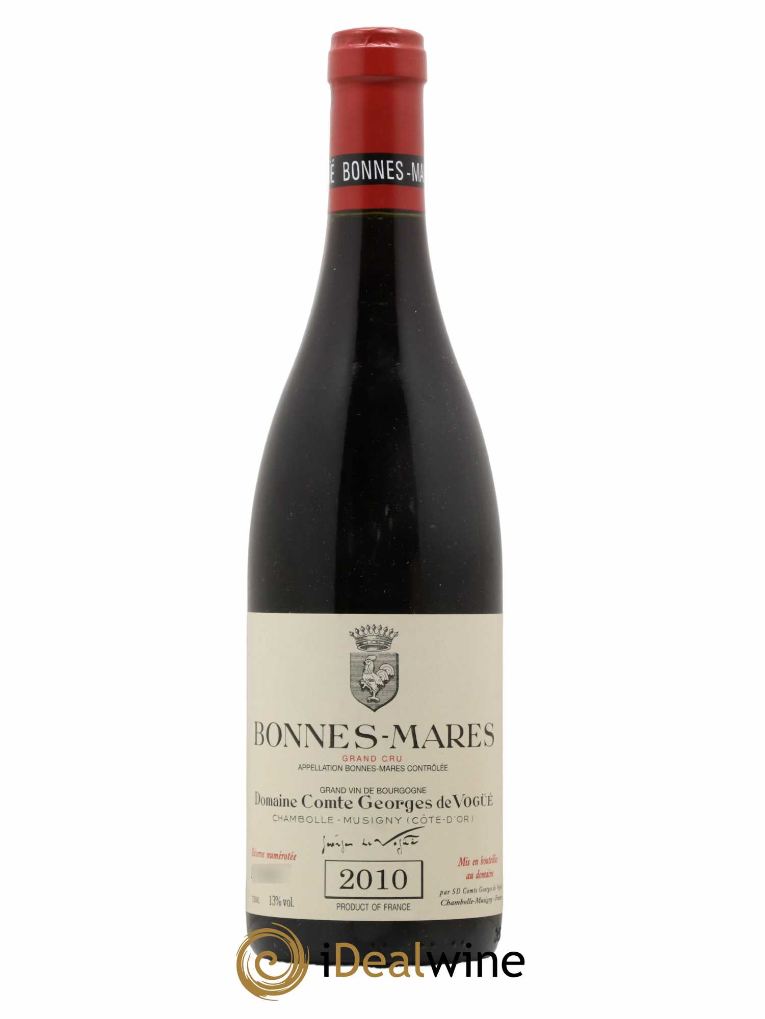 Bonnes-Mares Grand Cru Comte Georges de Vogüé 2010 - Lot de 1 bouteille - 0