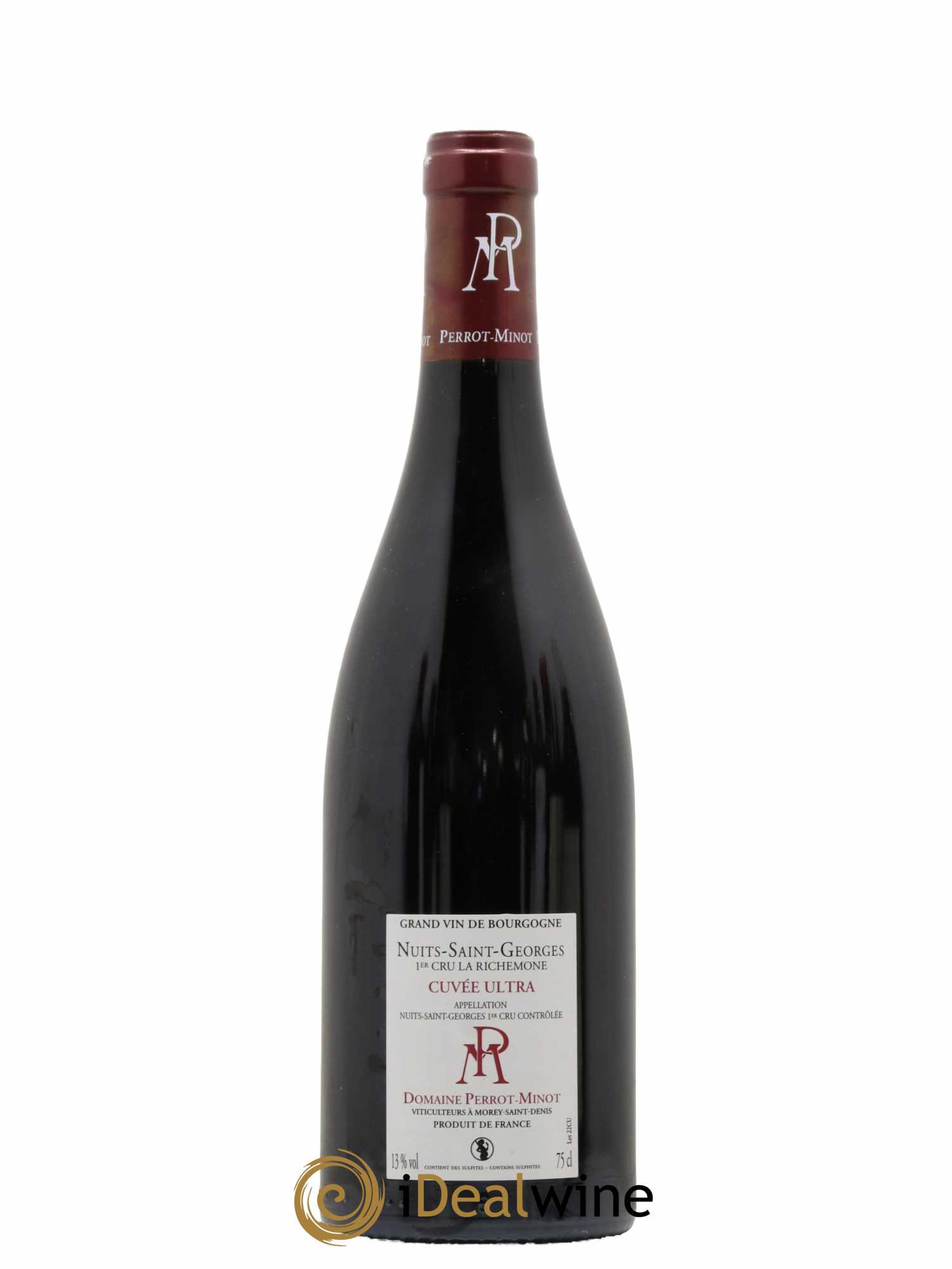 Nuits-Saint-Georges 1er Cru La Richemone Cuvée Ultra Vieilles Vignes Perrot-Minot 2020 - Lot de 1 bouteille - 1