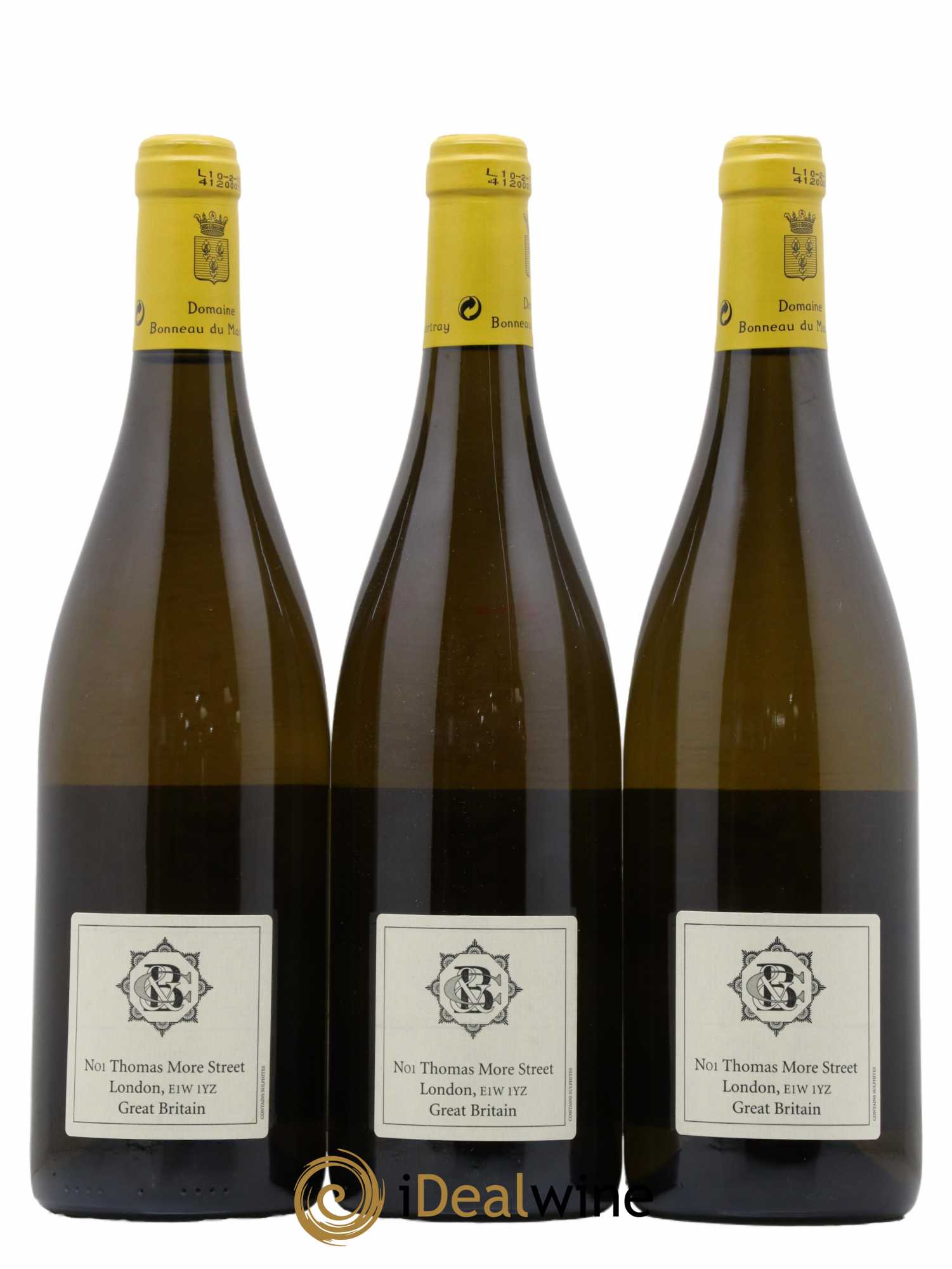 Corton-Charlemagne Grand Cru Bonneau du Martray (Domaine) 2010 - Lot de 3 bouteilles - 1