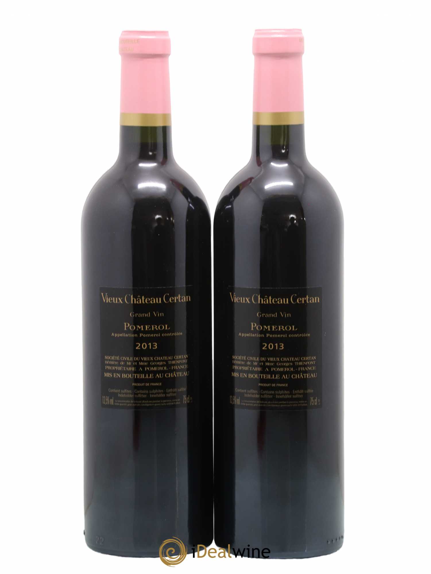 Vieux Château Certan 2013 - Lot de 2 bouteilles - 1